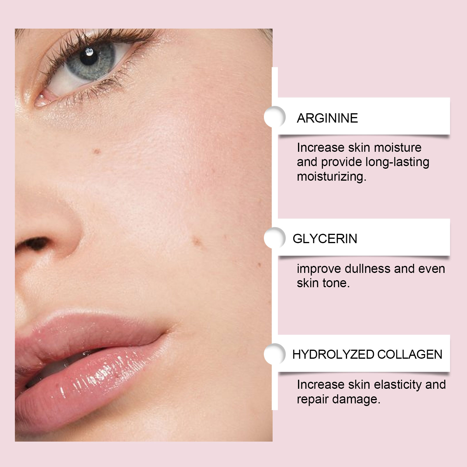Facial Care Patch Mild Formula Contours Fit Invisible Comfort Light Moisturizing Soft Daily Convenient Treatment