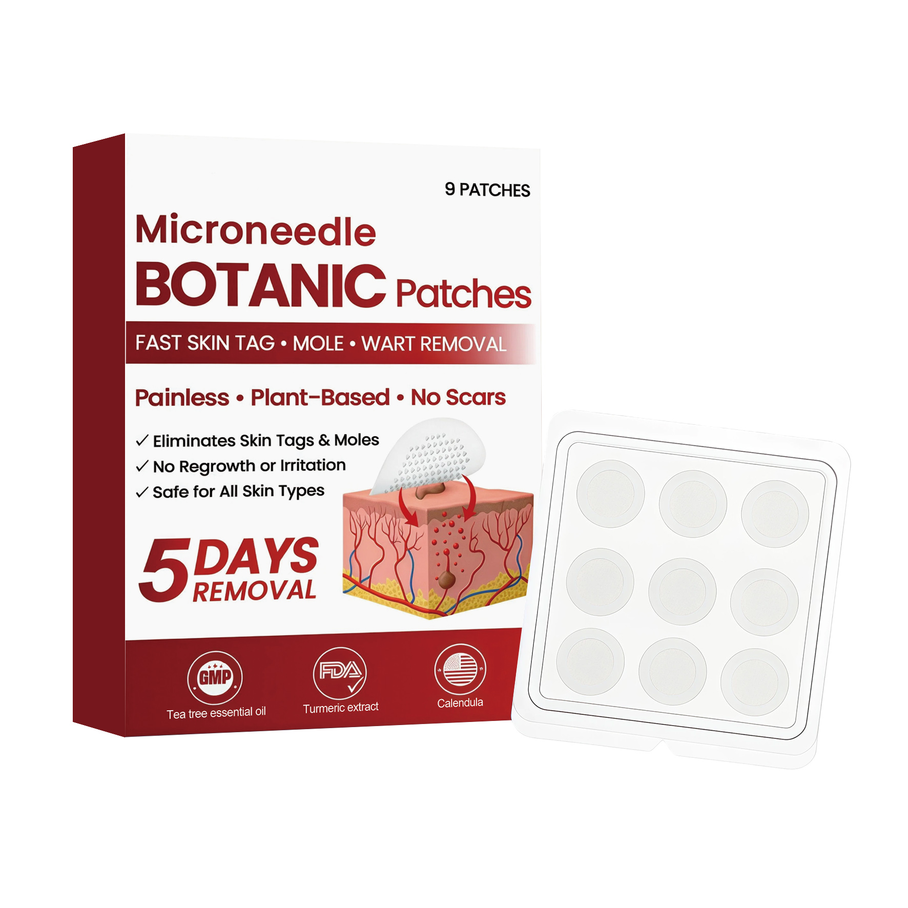 Body Care Patch Mild Formula Clean Skin Tight Fit Comfort Breathable Daily Convenient Sticker