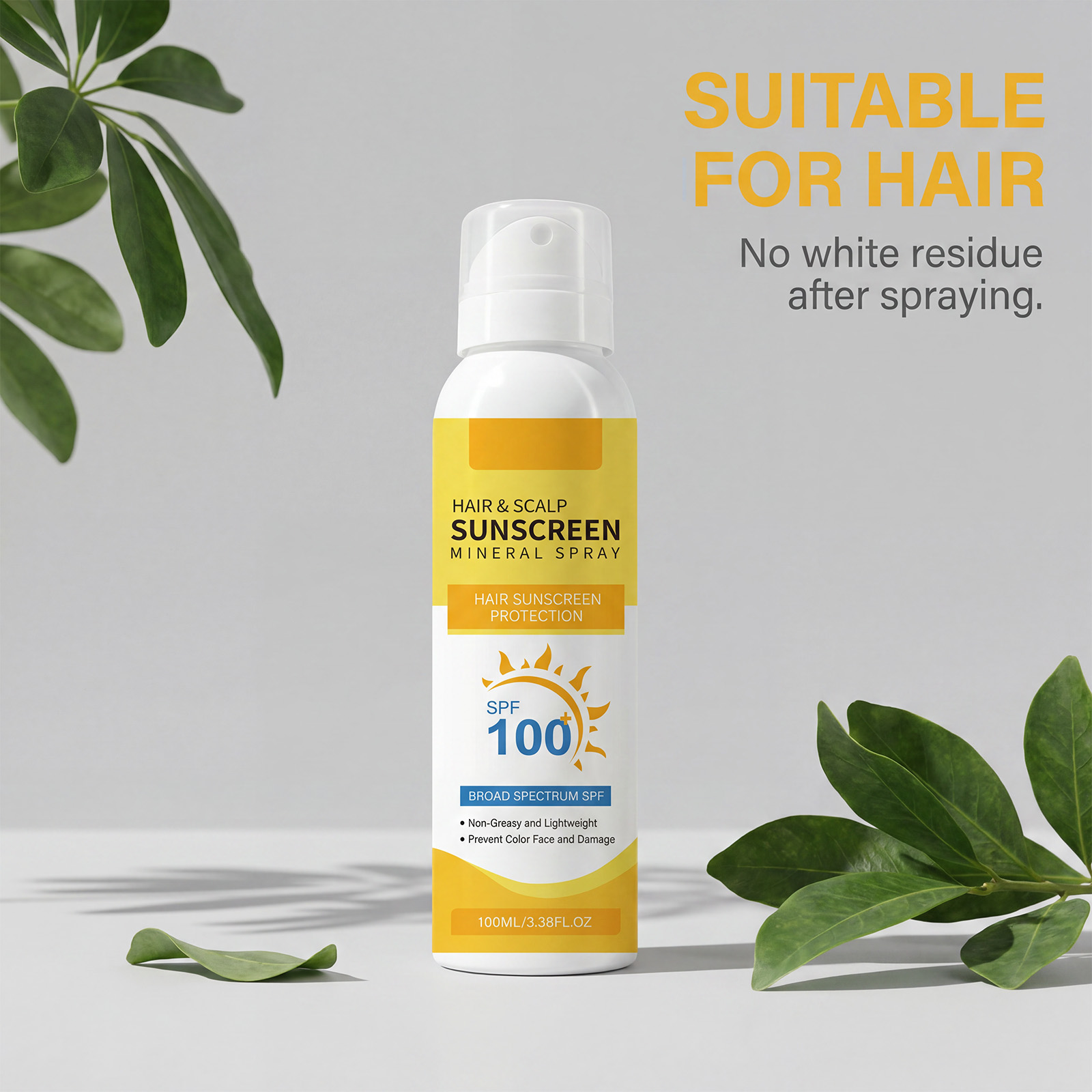 Scalp Protection Spray Mild Ingredients Nourish Scalp Refresh Daily Massage Care Protection Spray