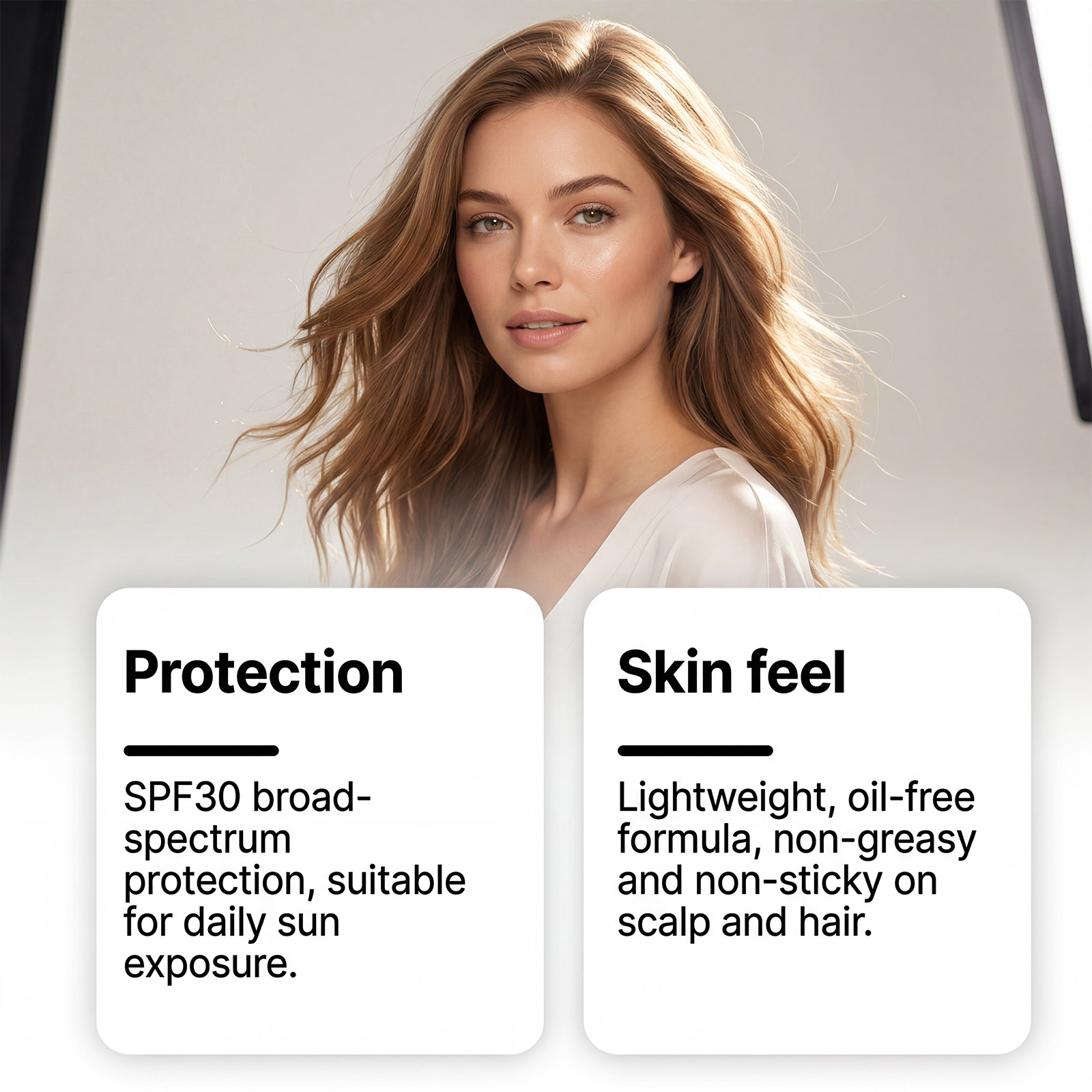 Scalp Protection Spray Mild Ingredients Nourish Scalp Refresh Daily Massage Care Protection Spray