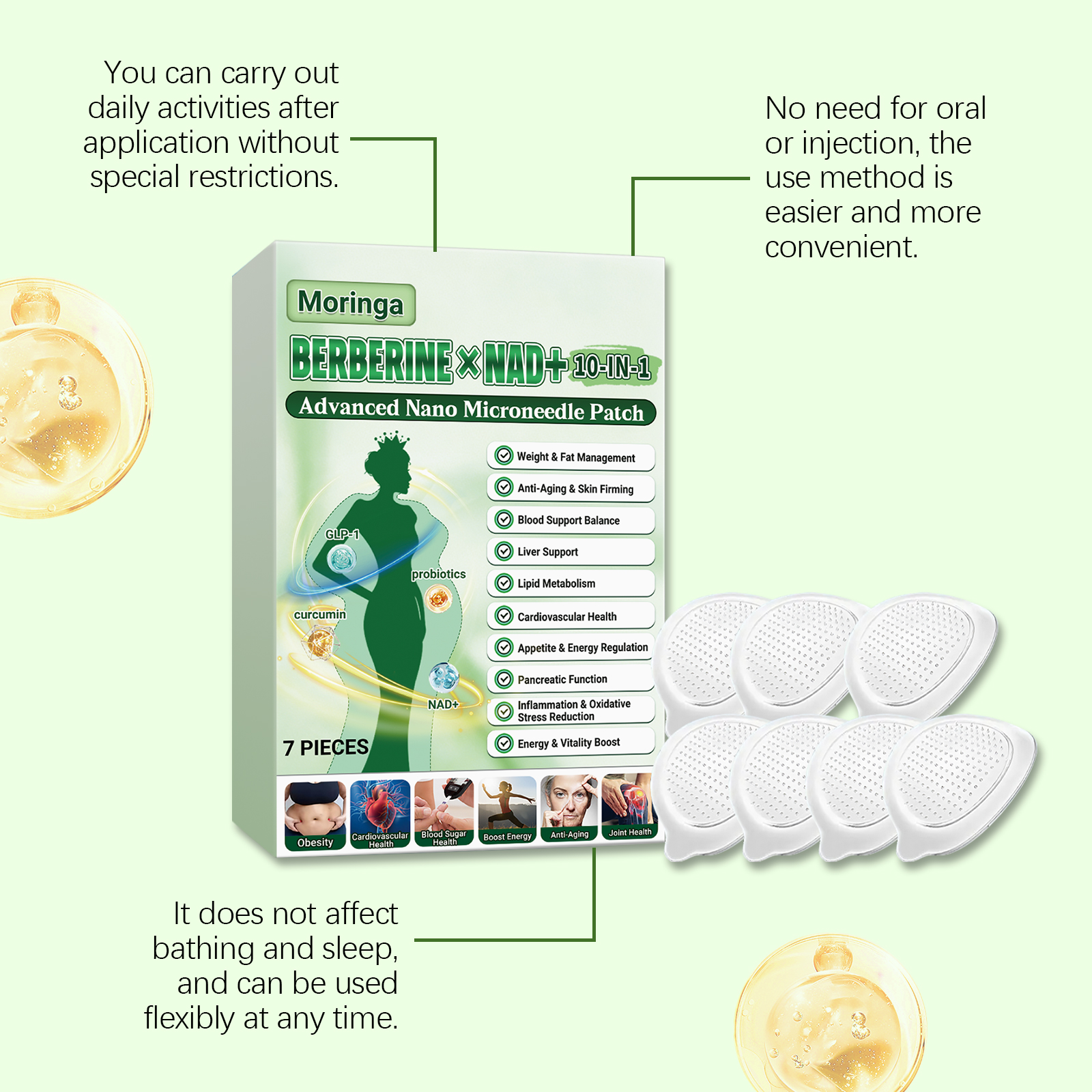 Body Care Patch Gently Protect Skin Slim Light Breathable Comfortable Daily External Use Care Sheet