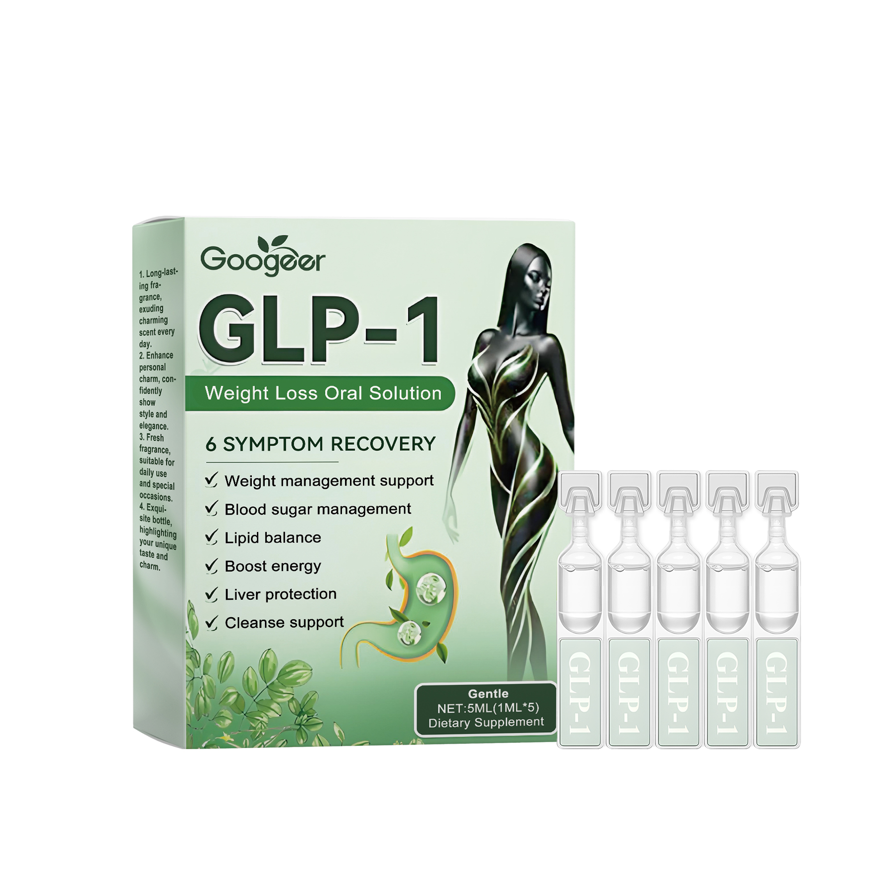 Health Slimming Balance Drops Body Care For Daily Human Skin Maintenance And Regulation