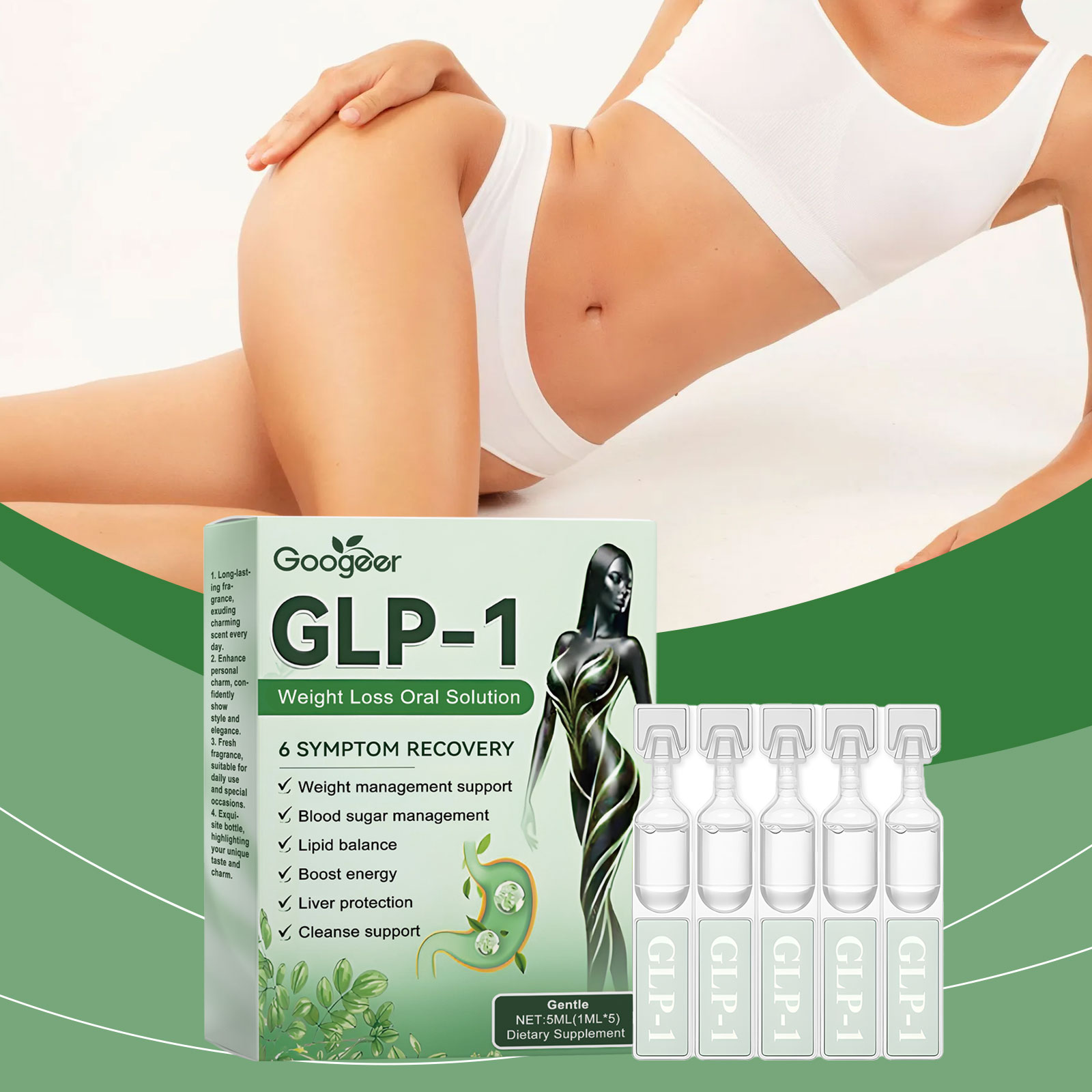 Health Slimming Balance Drops Body Care For Daily Human Skin Maintenance And Regulation