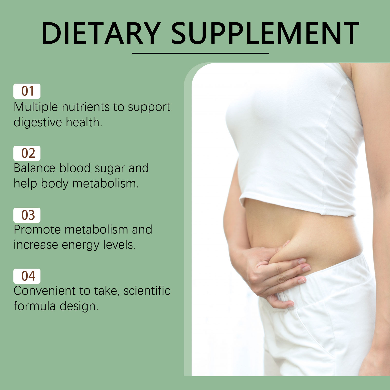 Health Slimming Balance Drops Body Care For Daily Human Skin Maintenance And Regulation