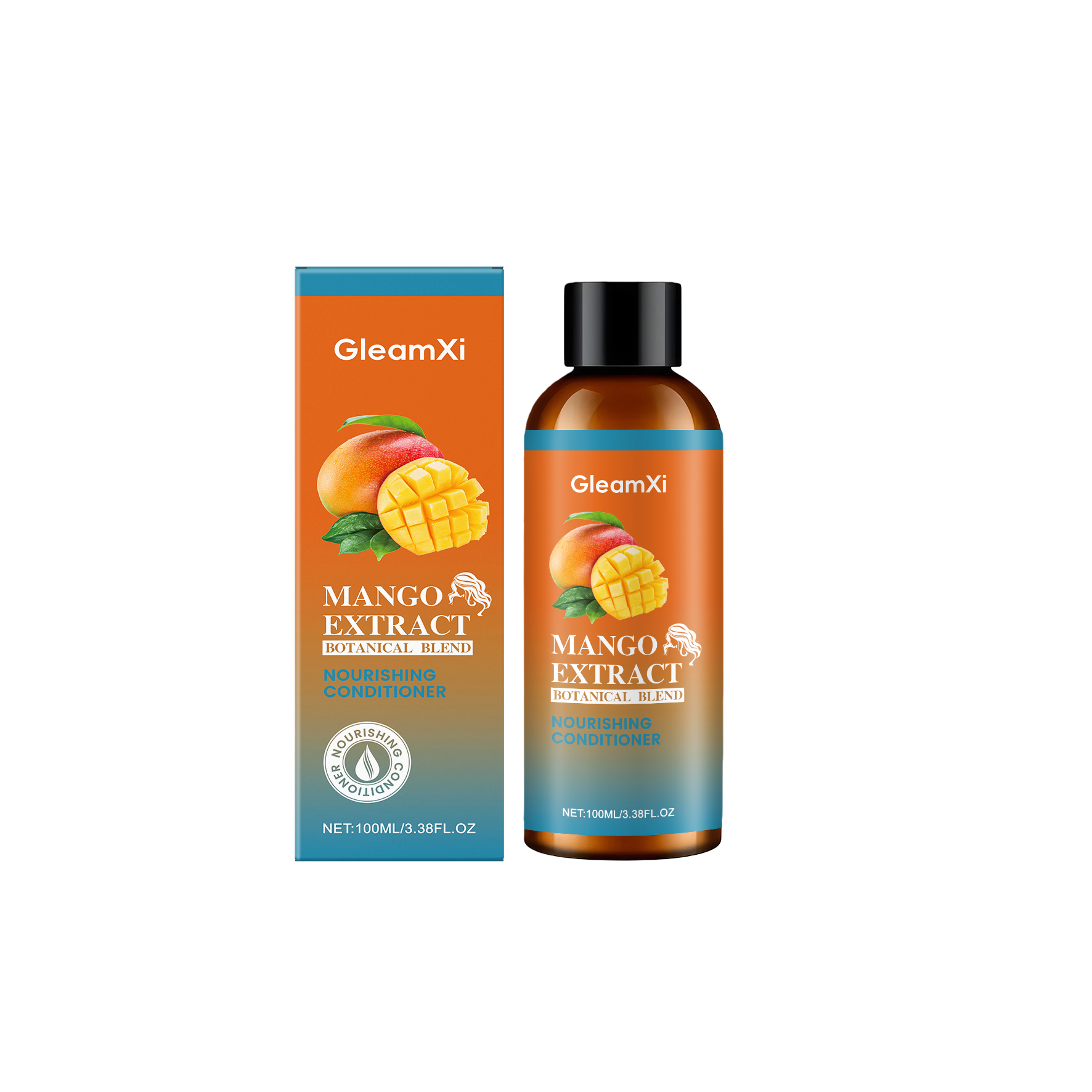 Mango Hair Conditioner Mild Hydrating Moisturizing Hair Fluffy Soft Daily Cleansing Hair Care Product