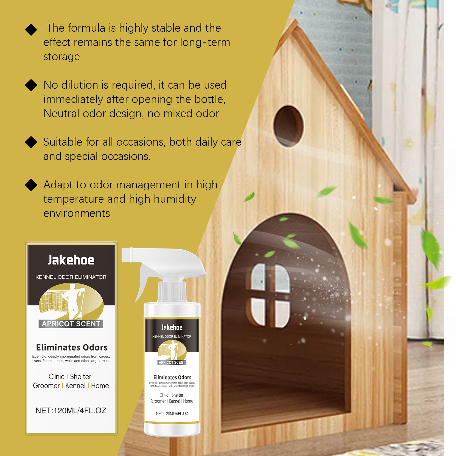 Kennel Deodorizer Household Pet Cage Dog Bed Cat Bed Odor Clean Fresh Air Purifying Agent