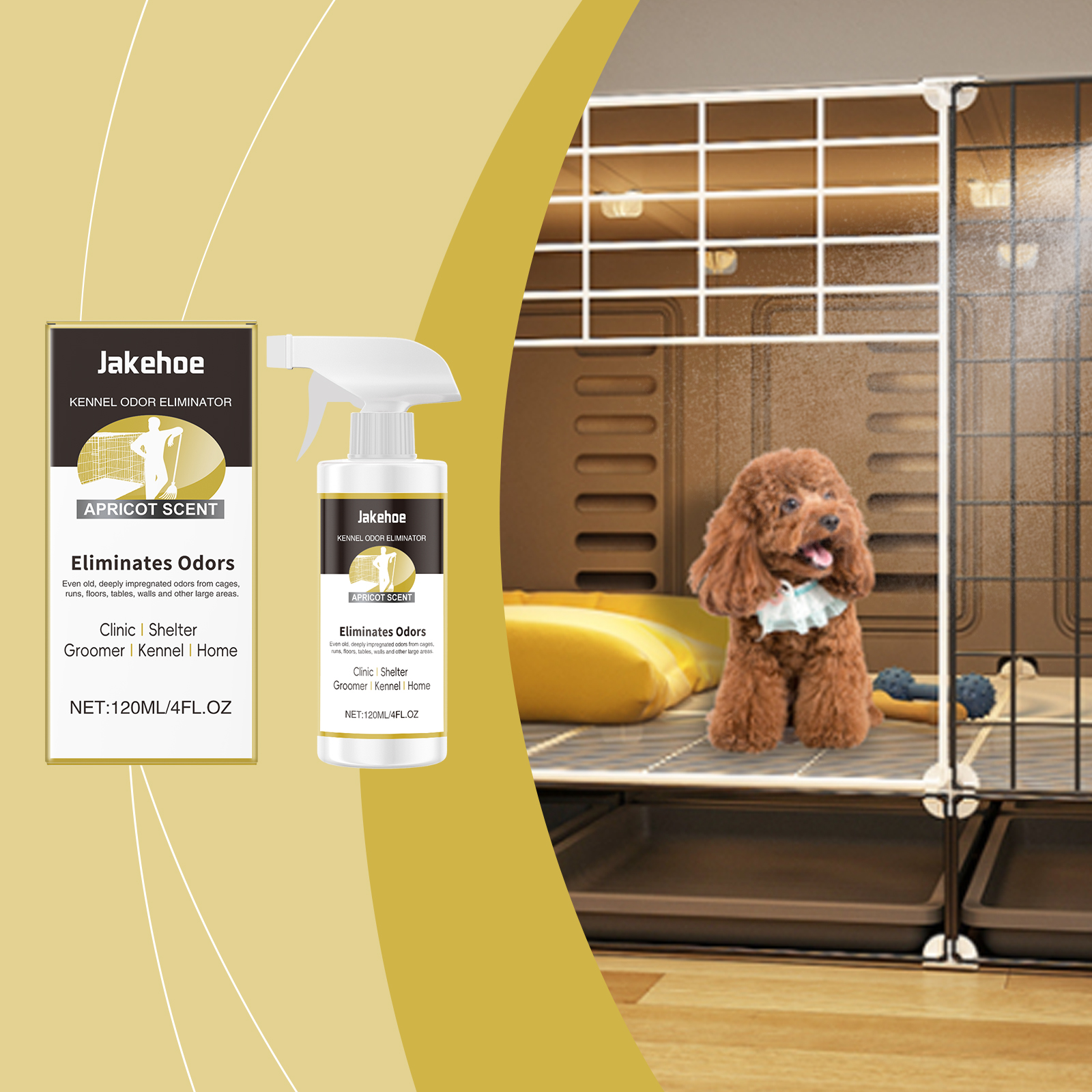 Kennel Deodorizer Household Pet Cage Dog Bed Cat Bed Odor Clean Fresh Air Purifying Agent