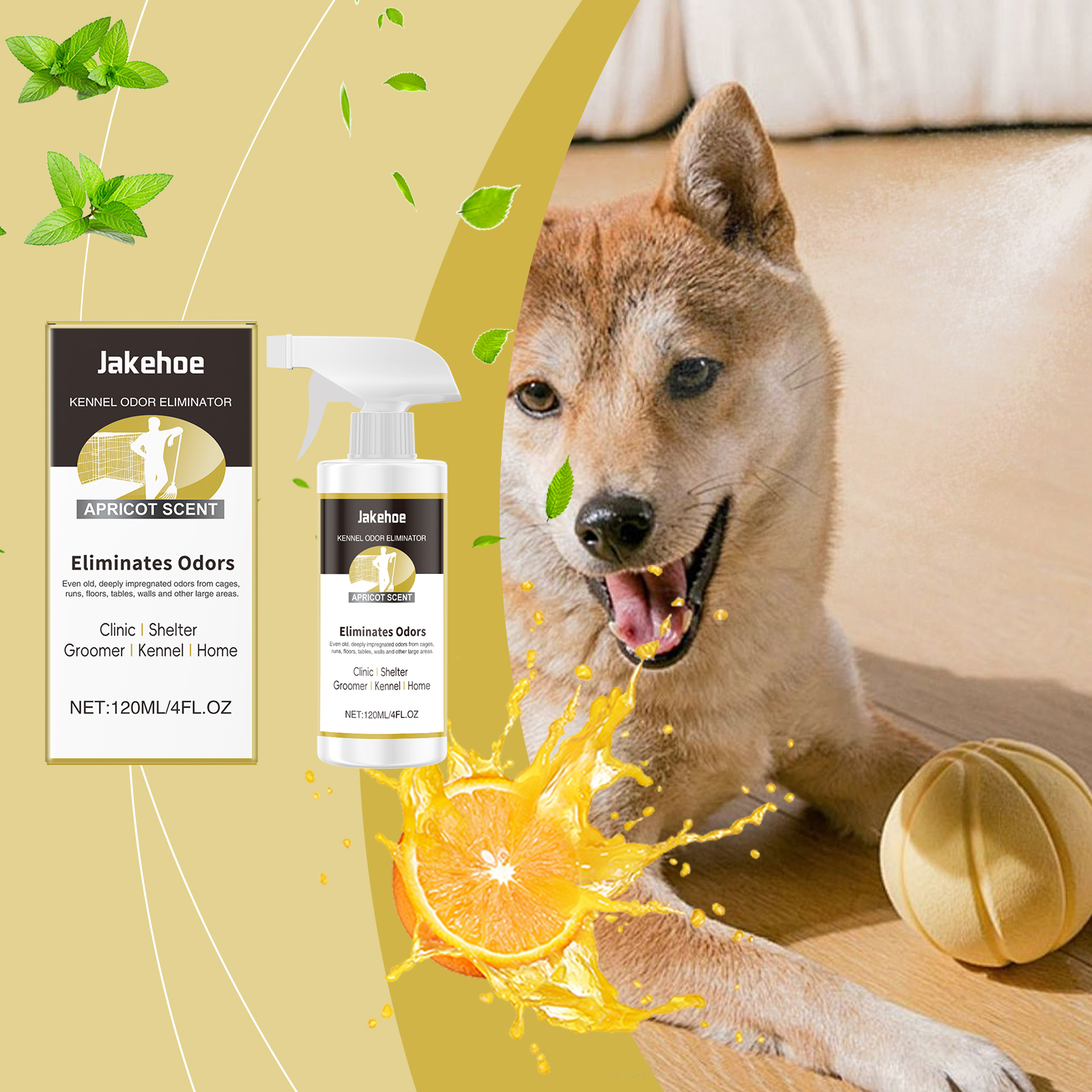 Kennel Deodorizer Household Pet Cage Dog Bed Cat Bed Odor Clean Fresh Air Purifying Agent