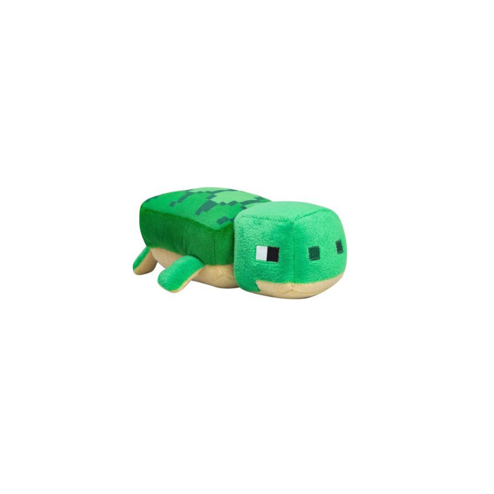 (Turtle 20CM) Minecraft Plush Plush Children's Plush Toys Pixel Dolls