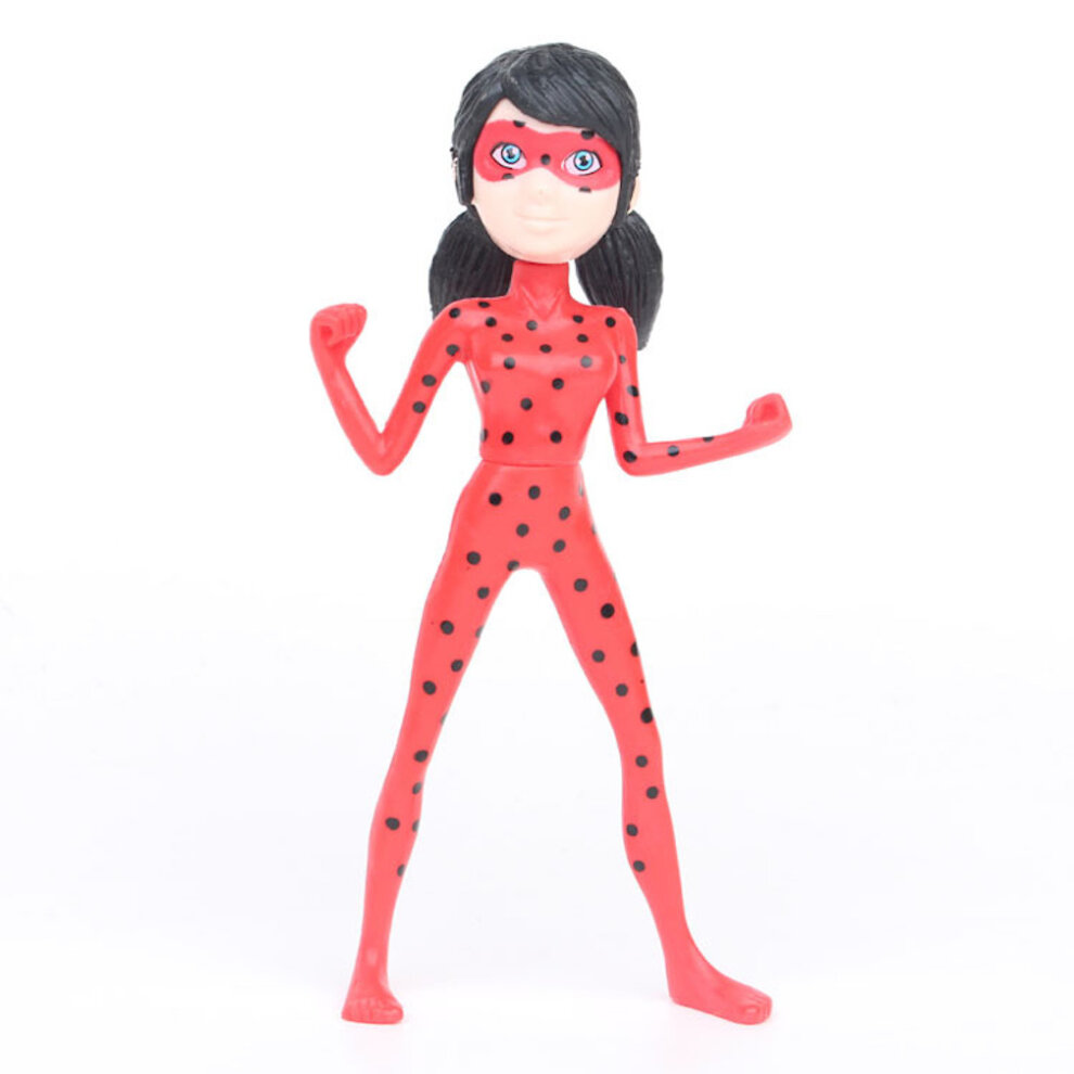 8pcs/lot Miraculous Ladybug Action Figure Toy Movable Model