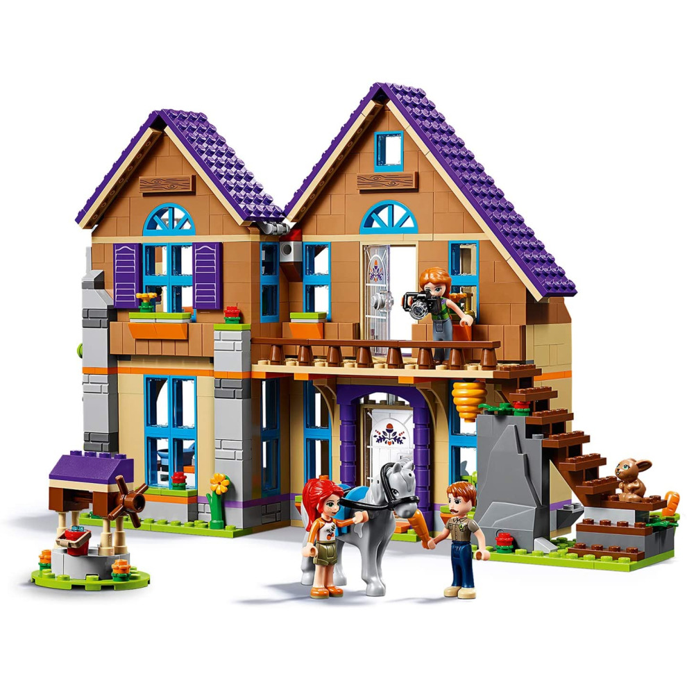Friends Mia's House Set Build and Play Dollhouse Toys for Kids