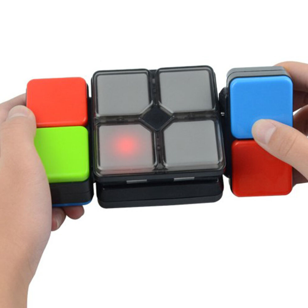 LED Music Magic Cube Puzzle Flip Slide Multiplayer Electronic Game Toys for Teens Kids Gifts for 6-13 Year Old Boys Girls Christmas Birthday Gifts for Children