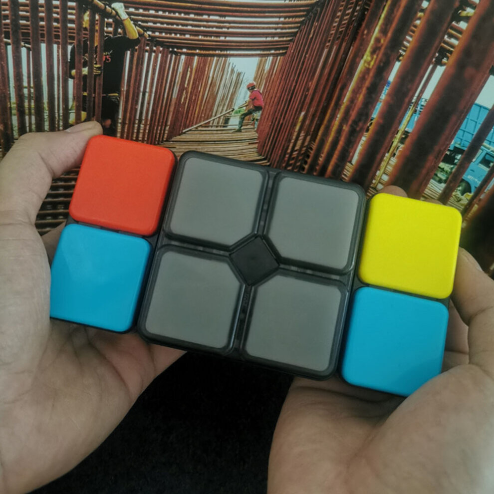 LED Music Magic Cube Puzzle Flip Slide Multiplayer Electronic Game Toys for Teens Kids Gifts for 6-13 Year Old Boys Girls Christmas Birthday Gifts for Children