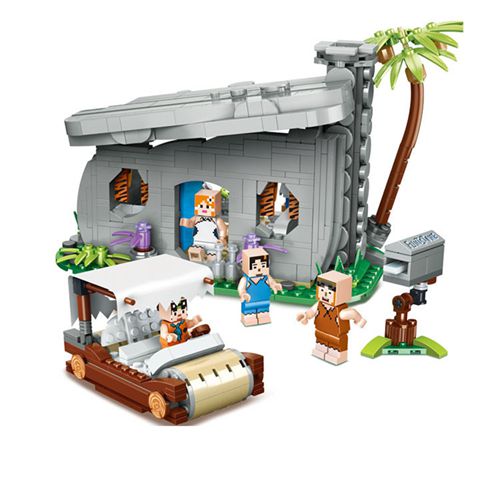 My World Fortress Village Building BlocksToys for Children Christmas Gift