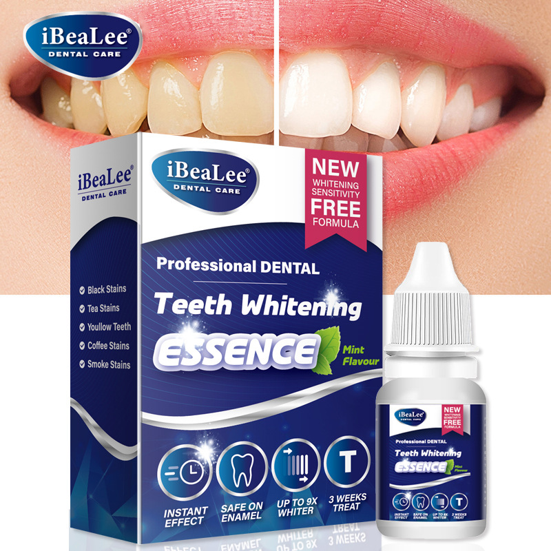 iBeaLee Teeth Whitening Essences Extra Strong White Hygiene Tooth Whitener Stain Removal