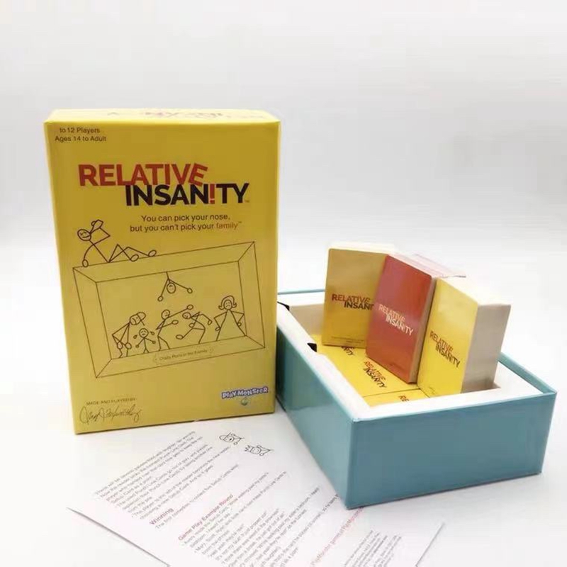 Relative Insanity Card Game