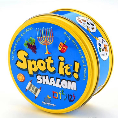 Spot it Shalom Game Card Family Dobble Game