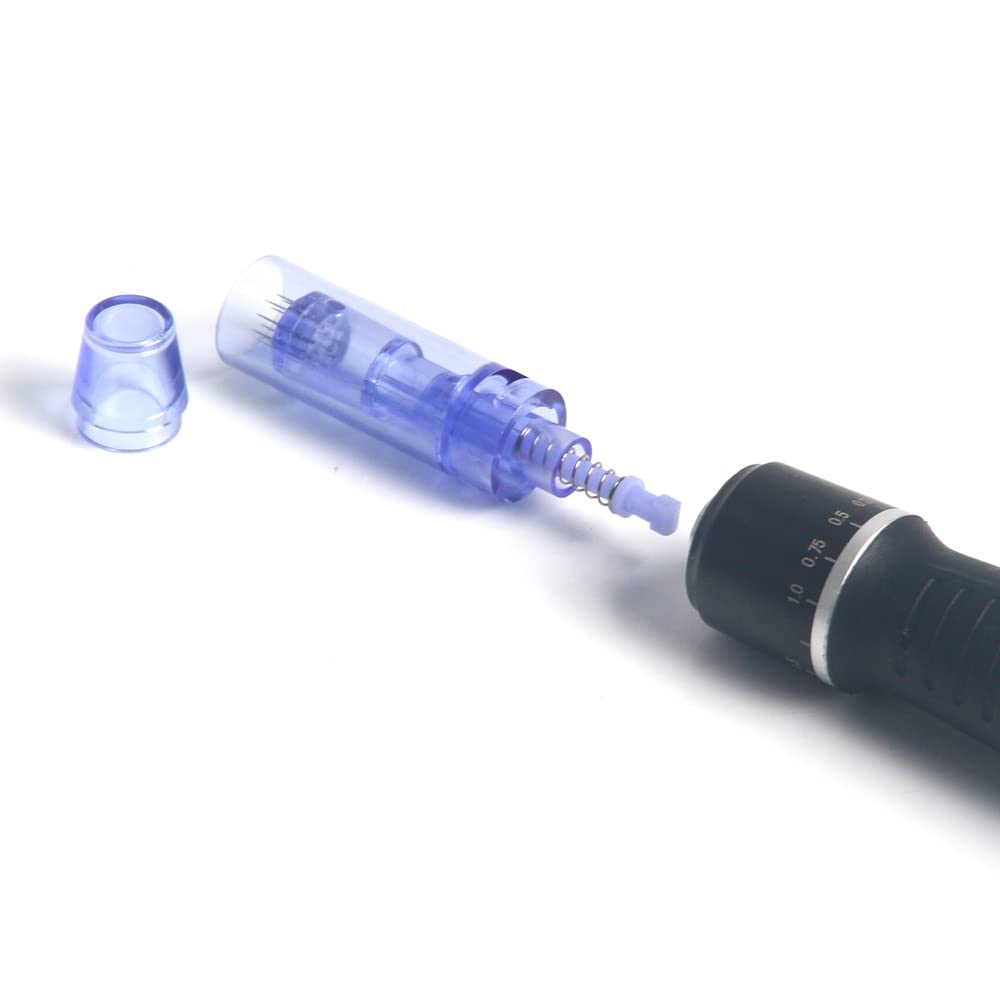 (12 Pin) Dr. Pen Ultima A1 Micro Needles Cartridges Replacements Cartridges for Derma Pen 10 Pcs Pack