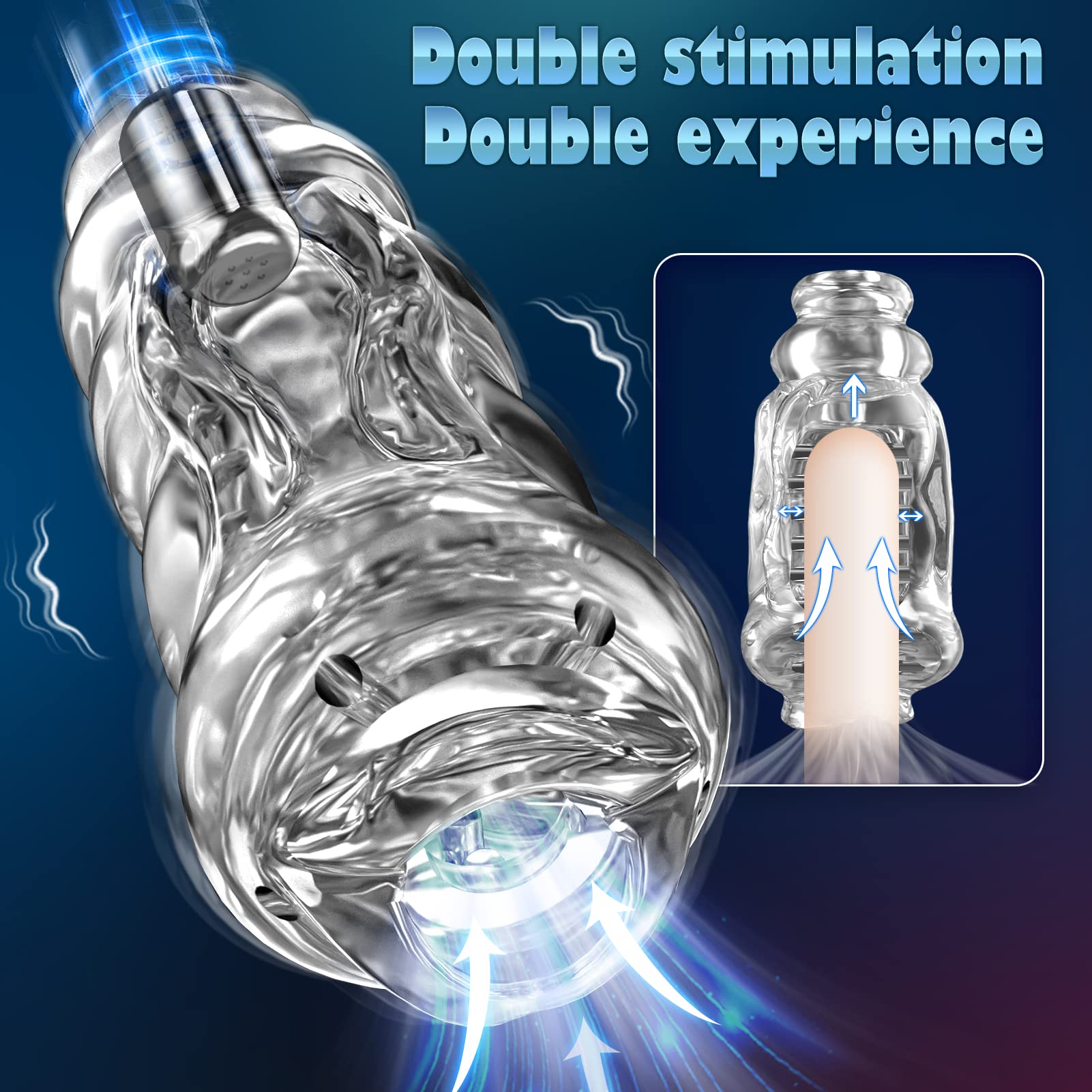Automatic Male Masturbator Cup Sex Toys for Men Penis Pump Pocket Pussy Vibrator Stroker Sucking Vibrating Adult Oral Toys