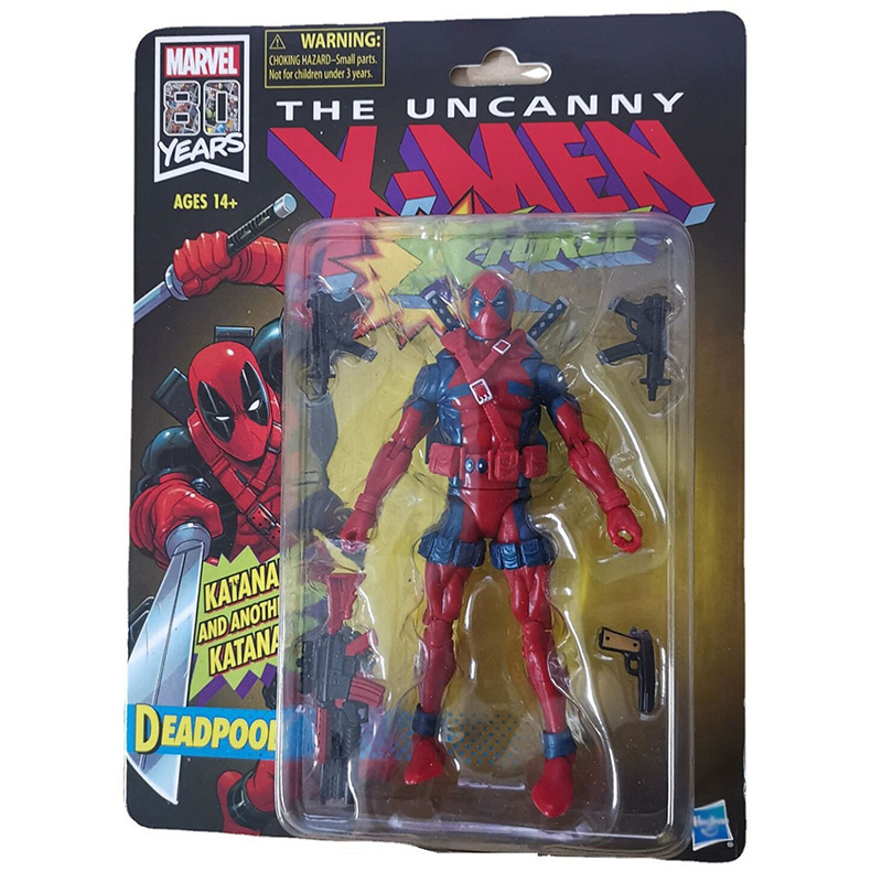 Marvel Skrull Deadpool PVC Action Figure Model Gift Toys For Kids Easter Gift Idea