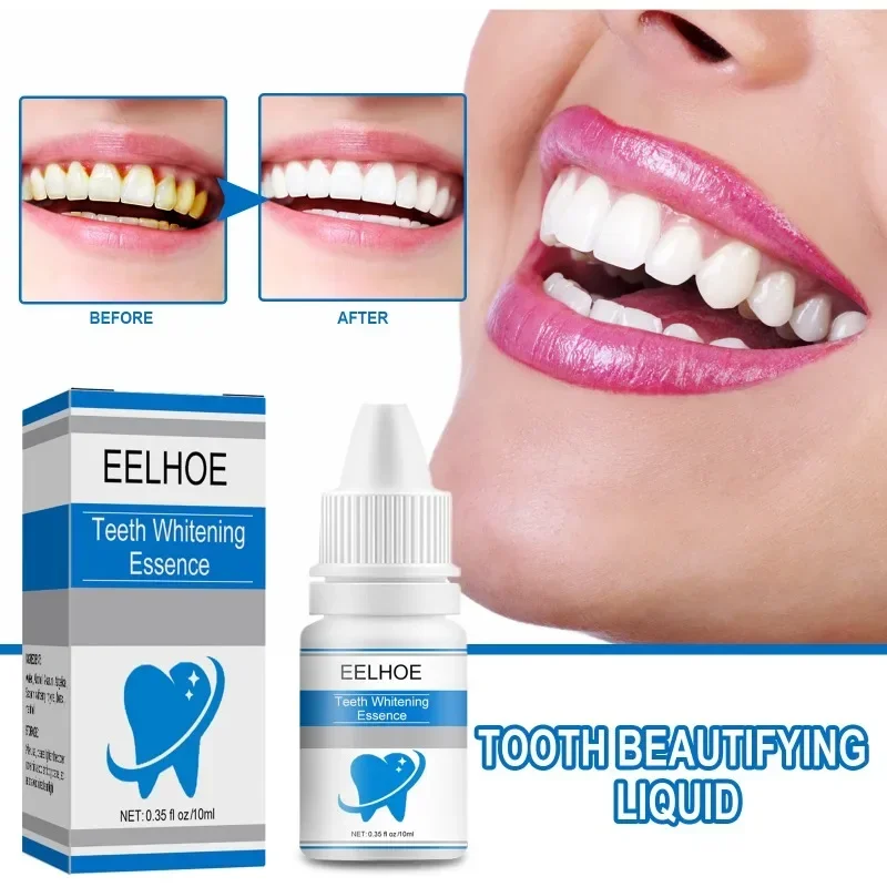 Cleaning Tooth Whitening Essence Teeth Whiteners Effective Remove Plaque Serum Yellow Teeth Tooth Stains Removal Serum Fresh Breath Toothpaste 10ml