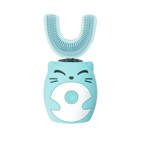 Kids U-shaped Sonic Electric Toothbrush Children Silicon Toothbrush 360 Degrees Smart Tooth Brush Teeth Whitening for Waterproof
