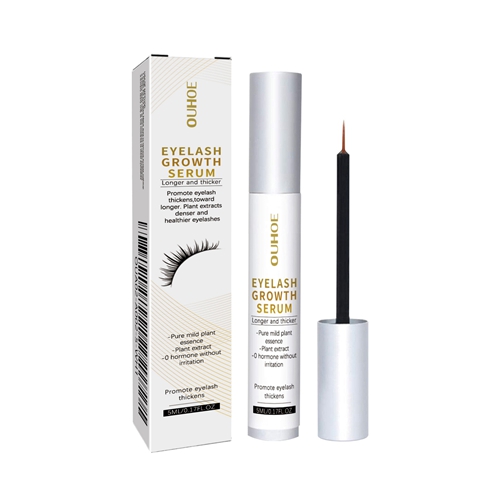 Mascara Eyelash Growth Serum Enhancer Moisturizing Beautiful Thick Long Black Curling No Irritating Natural Gentle Growth Enhancing Thickening Eyelash.