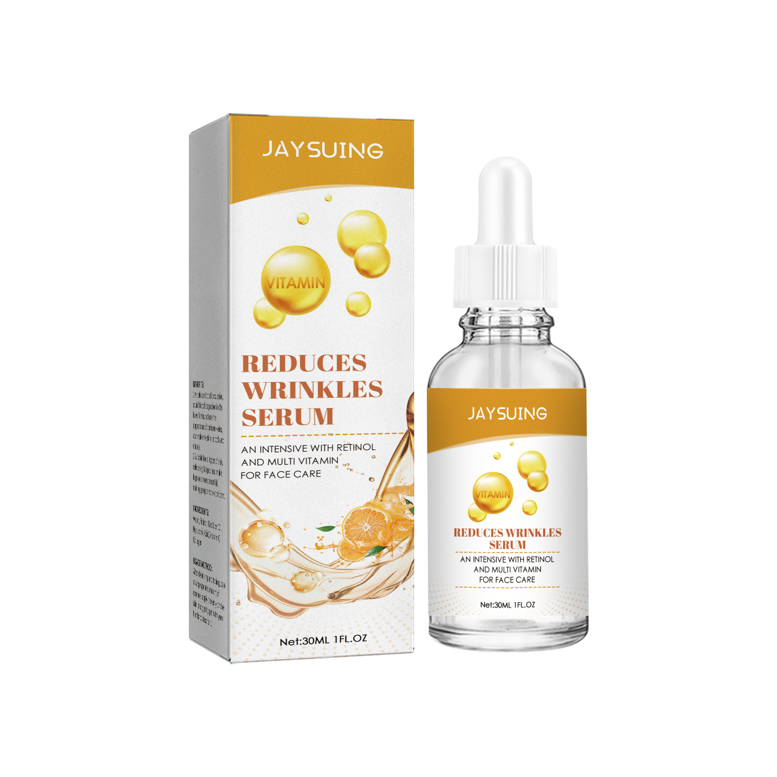 (1 PC) Reduces Wrinkles Serum Anti Aging Face Serum Brighten Moisturize Fade Fine Fine Lines Remove Dark Spots Tightening Firming Hyaluronic Acid Essence
