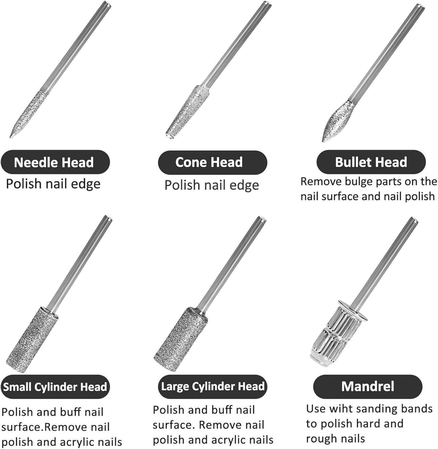 Electric Nail Files Professional Nail Drill Polishing Shape Machine for Women Girls
