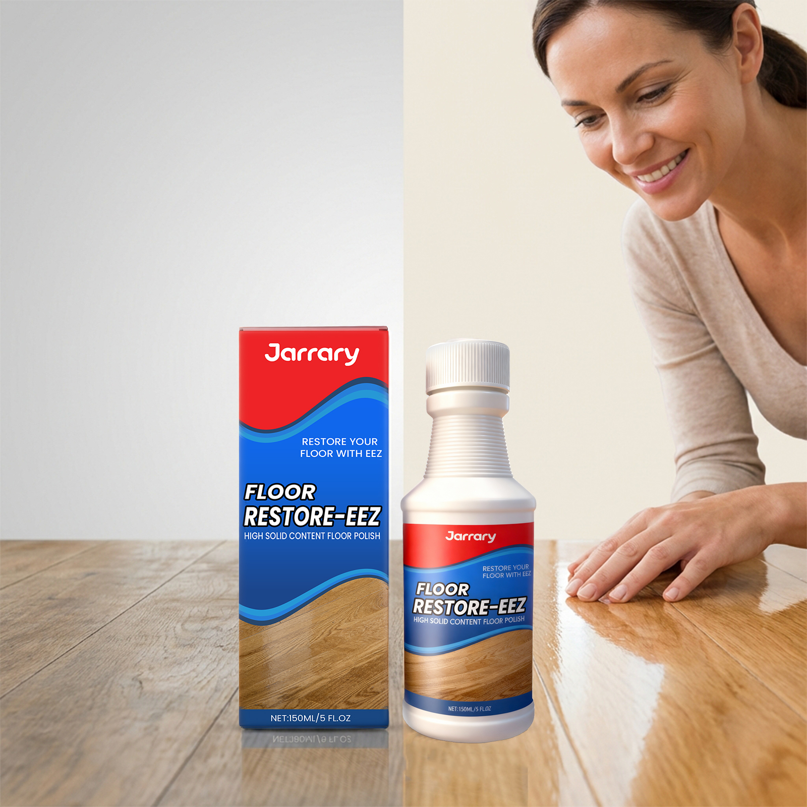 150ml Floor Restore Solution liquid Flooring Renewal Agent Wood Floor Polishing Care for Home Apartment Dormitory Living Room