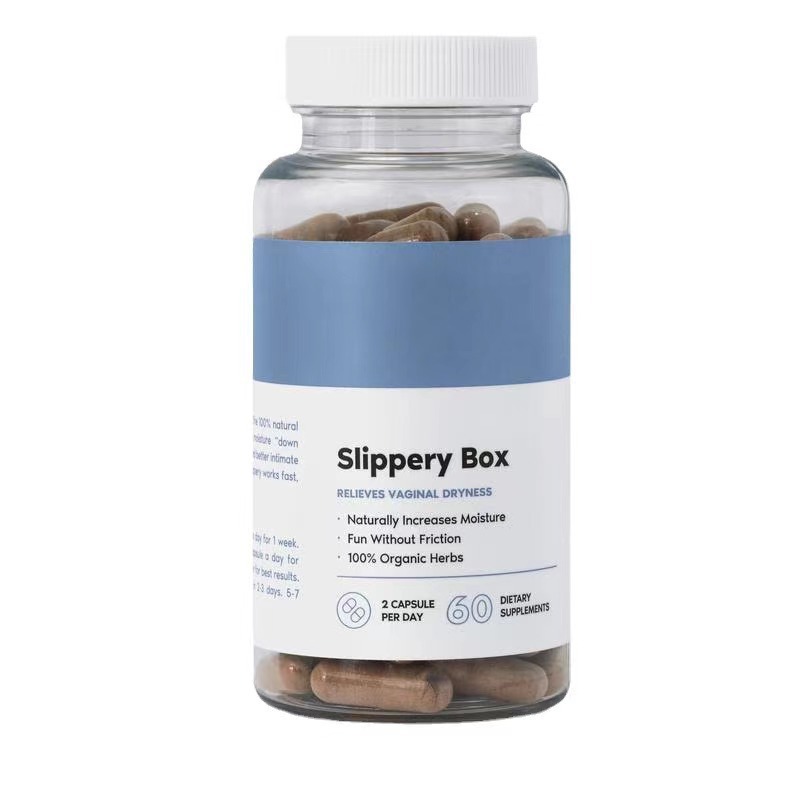 Slippery Elm Hydrating Herbal Capsules Daily Two Capsules Gentle Gut Moisturising Plant Supplement Slippery Elm Raw Material