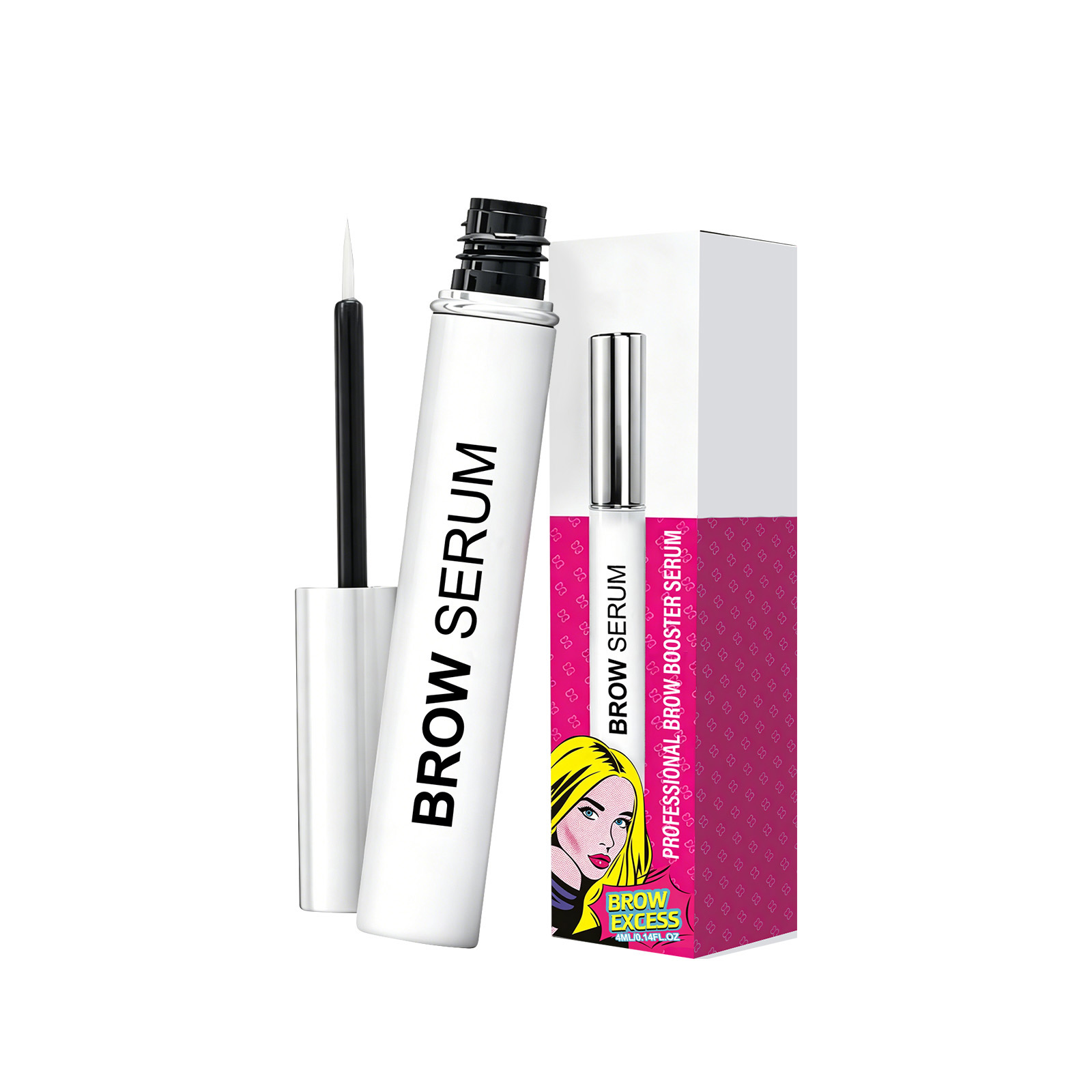 Eyebrow Serum Light Smooth Long Lasting Moisturizing Easy Mild Non Sticky Fast Penetration Fits Most Skin Types
