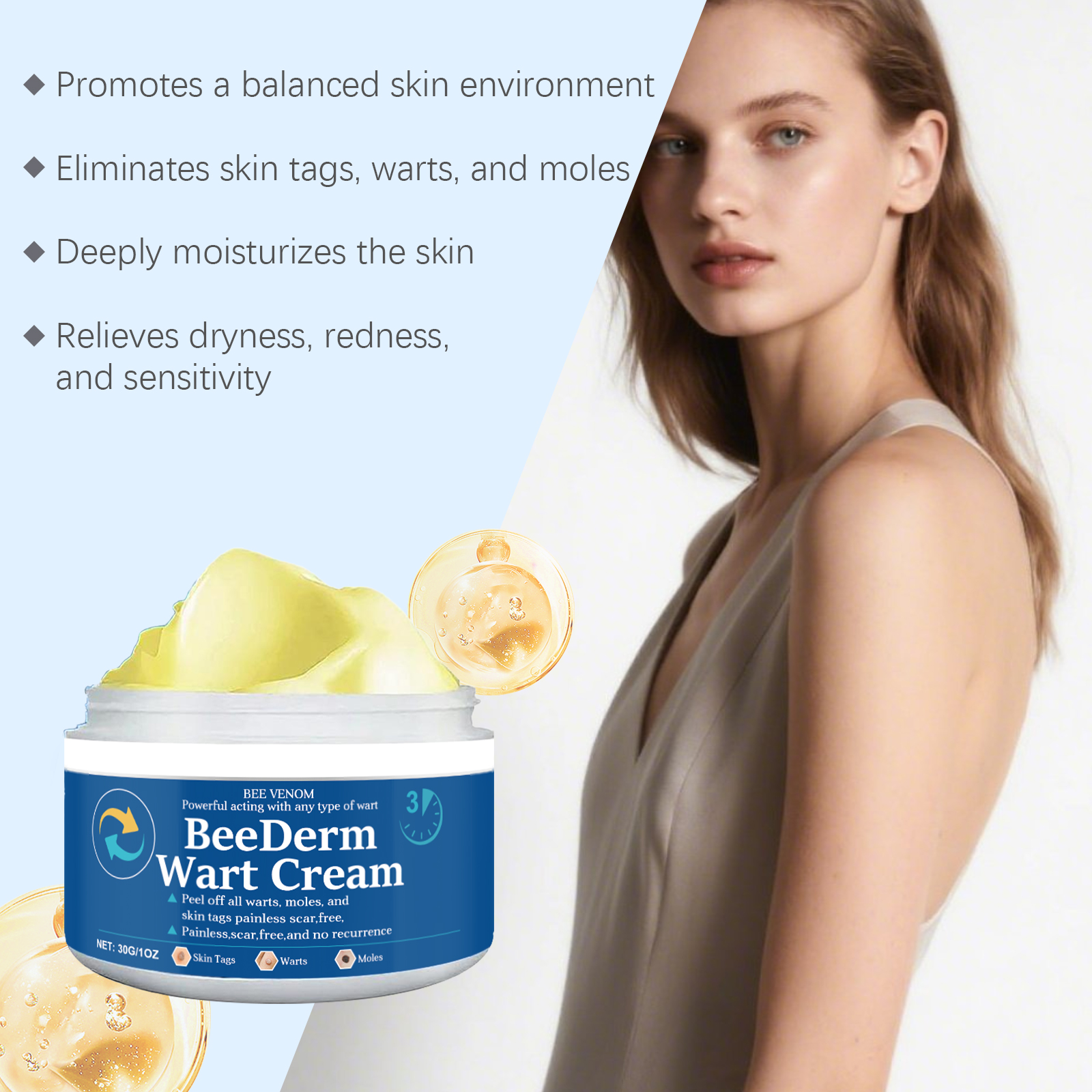 Skin Comfort Care Cream Daily Nourishing Soft Smooth Tender Body Skin External Smearing Treatment Lotion