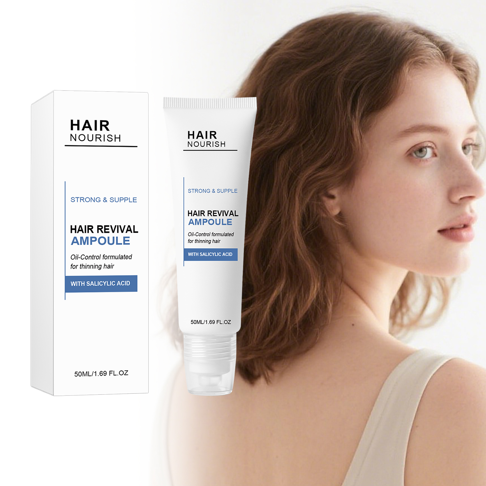 Hair Roller Essence Liquid Mild Nourish Protect Scalp Create Fluffy Hair Texture Daily Gentle Care For Scalp And Hair