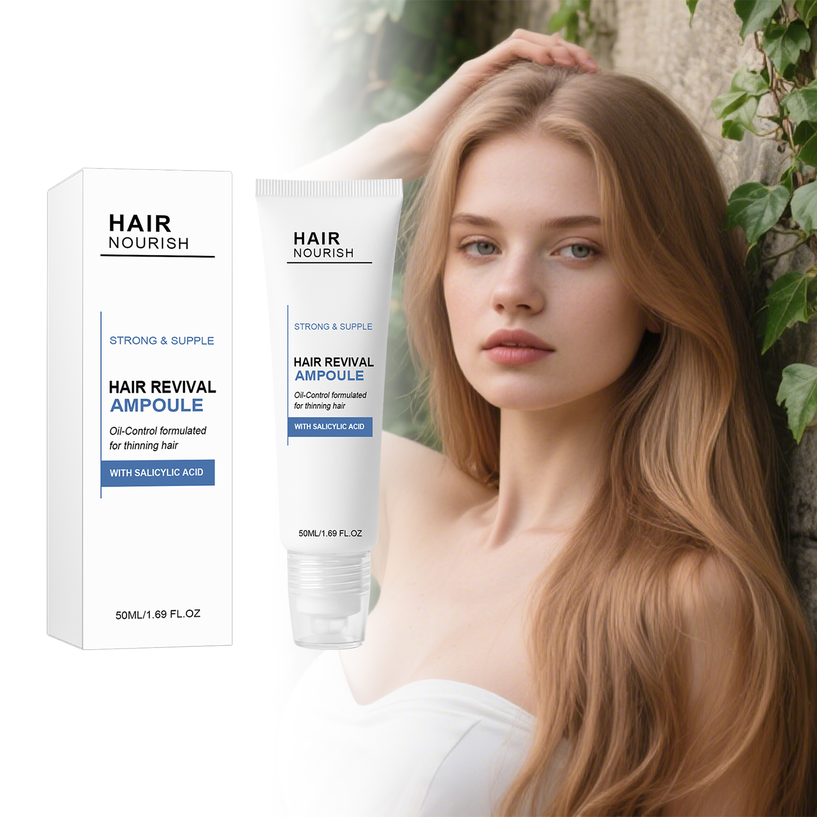 Hair Roller Essence Liquid Mild Nourish Protect Scalp Create Fluffy Hair Texture Daily Gentle Care For Scalp And Hair