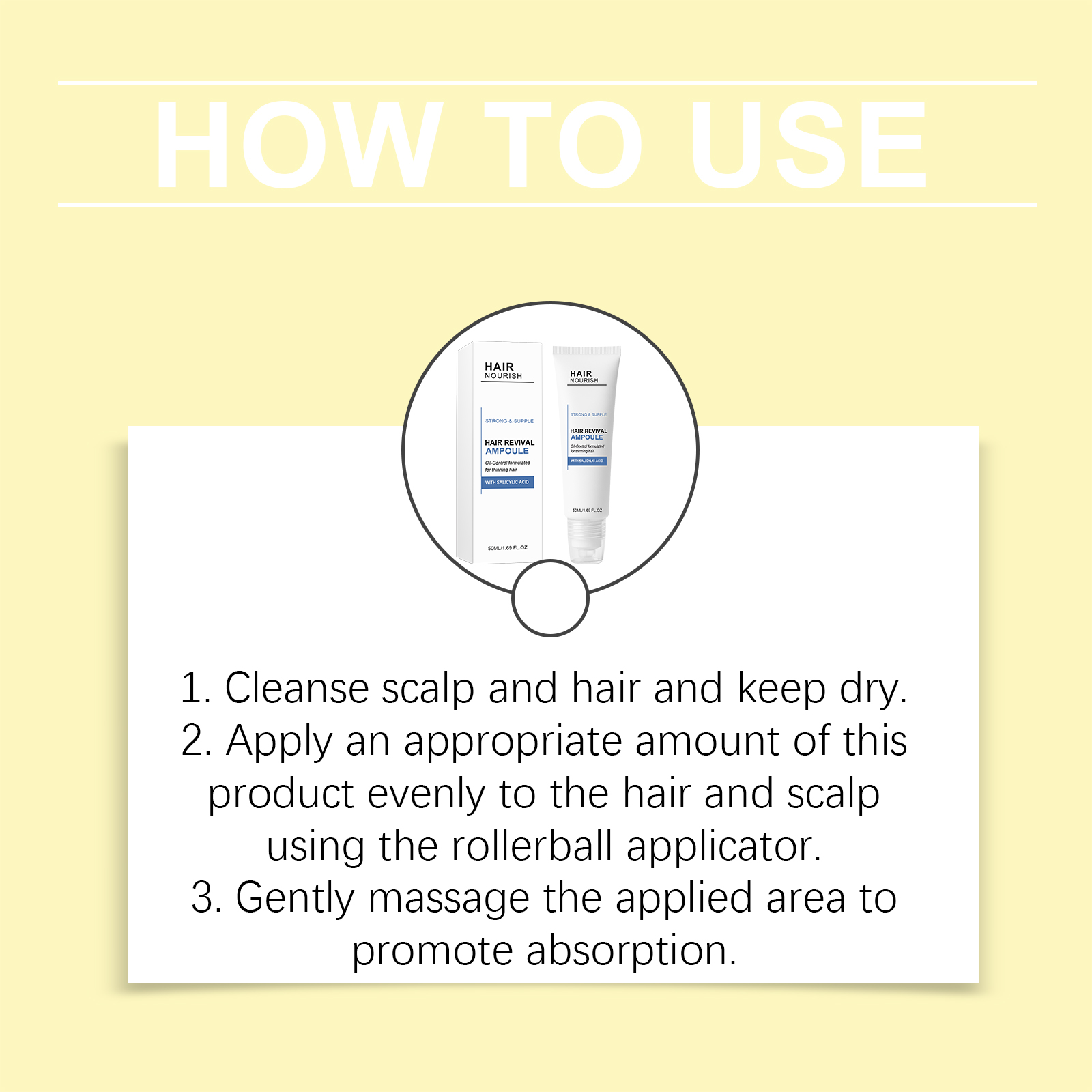Hair Roller Essence Liquid Mild Nourish Protect Scalp Create Fluffy Hair Texture Daily Gentle Care For Scalp And Hair