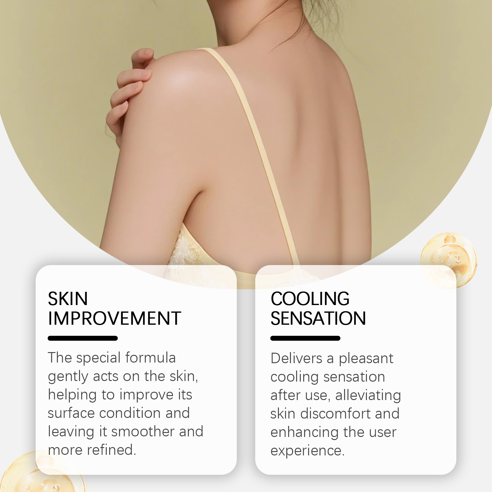 Body Care Essence Mild Cleansing Smoothing Skin Targeted Imperfection Gentle Nourishing Liquid For Human Body Partial Area