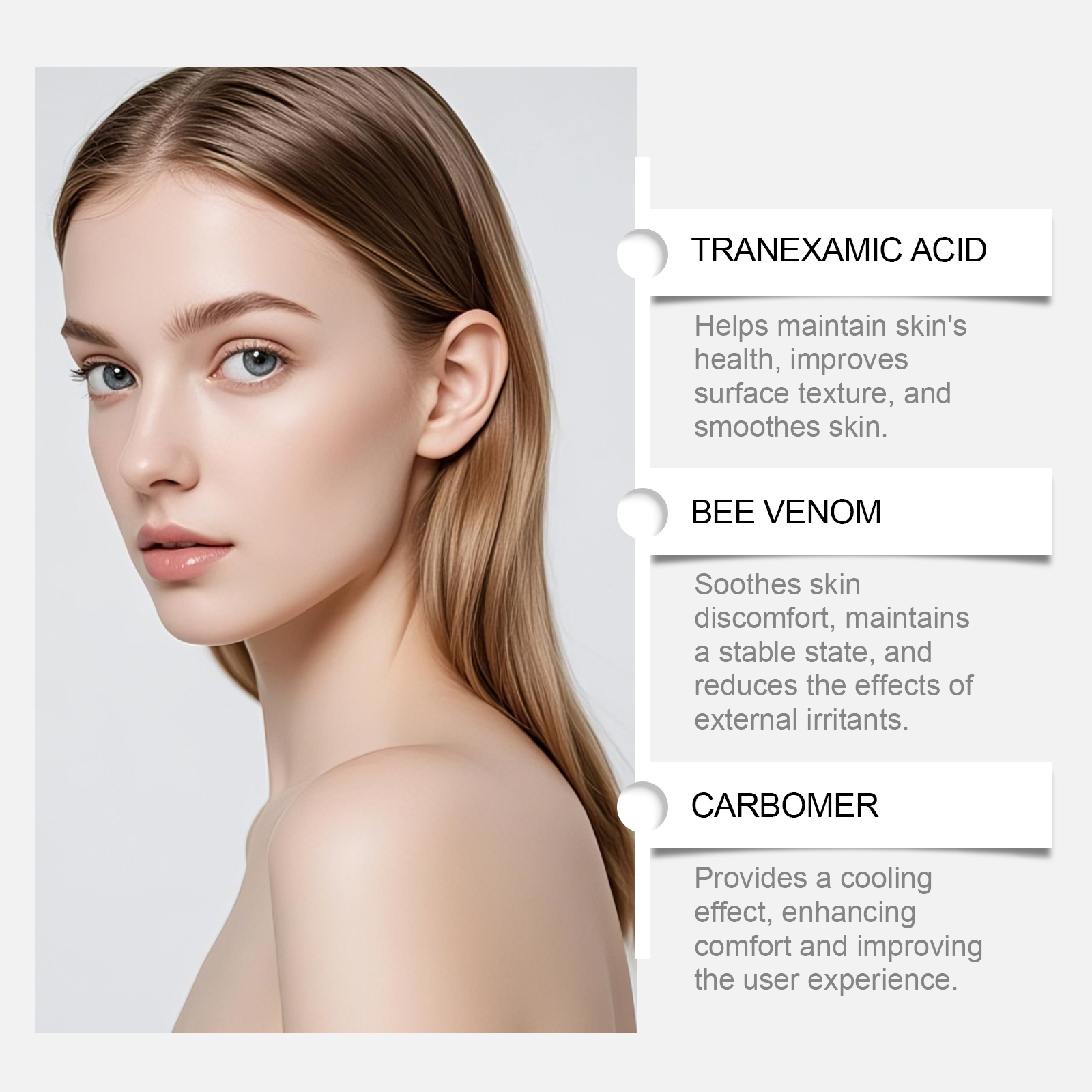 Body Care Essence Mild Cleansing Smoothing Skin Targeted Imperfection Gentle Nourishing Liquid For Human Body Partial Area