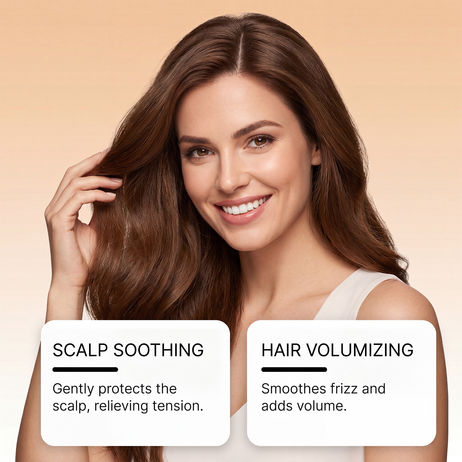 Hair Care Essence Daily Nourish Scalp Smooth Hair Mild Refreshing Protect Soft Gentle