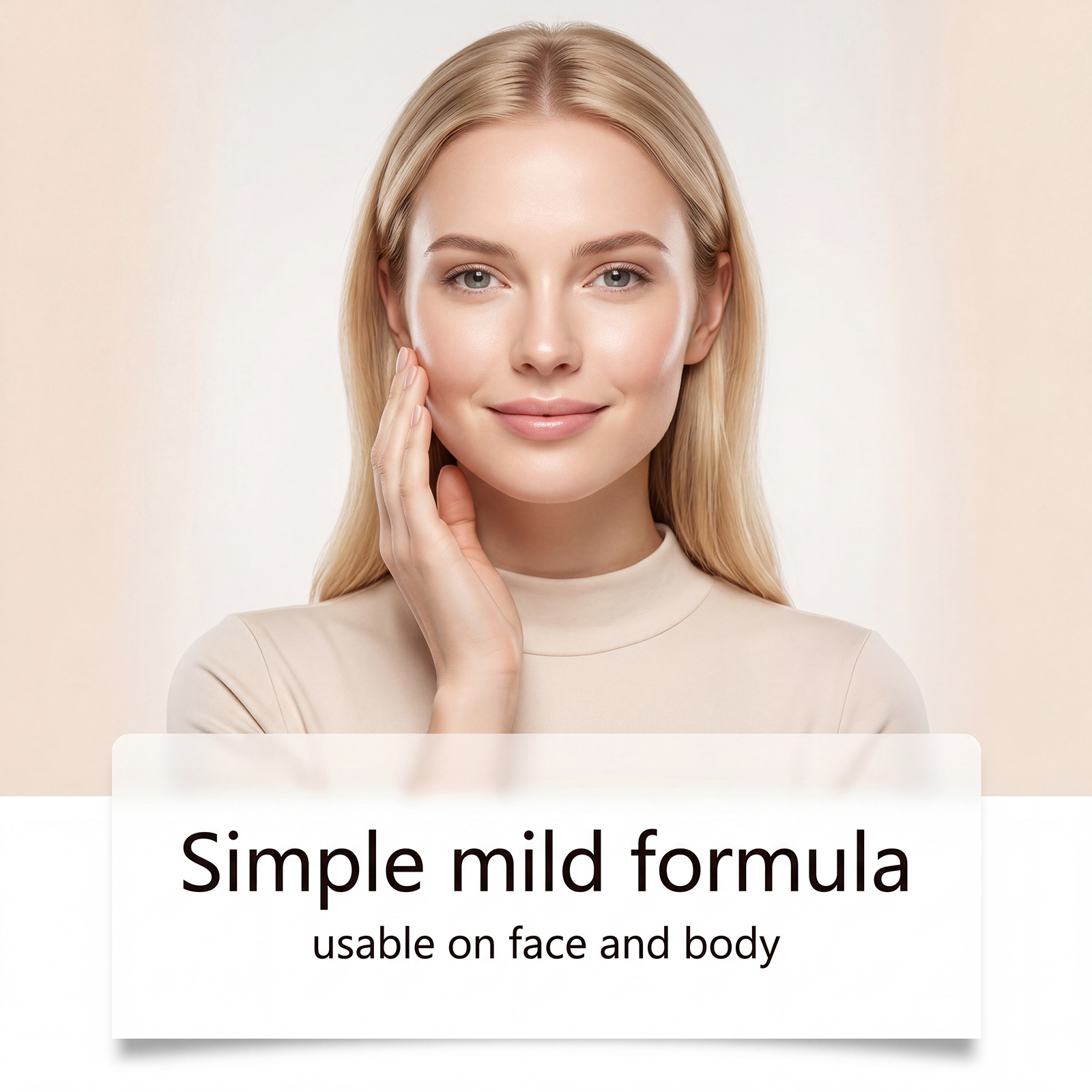 Skin Care Cream Mild Hydrating Moisturizing Easy Smearing Daily Body Skin Maintenance Lotion