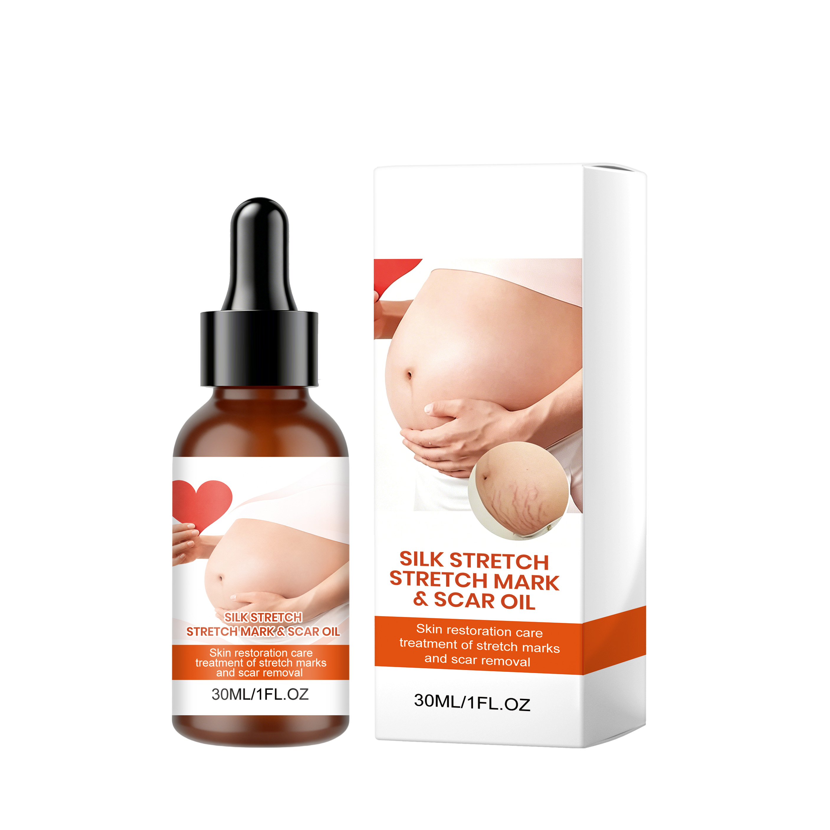 Body Care Oil For Women Moisturize Soften Hydrate Belly Skin Home Daily External