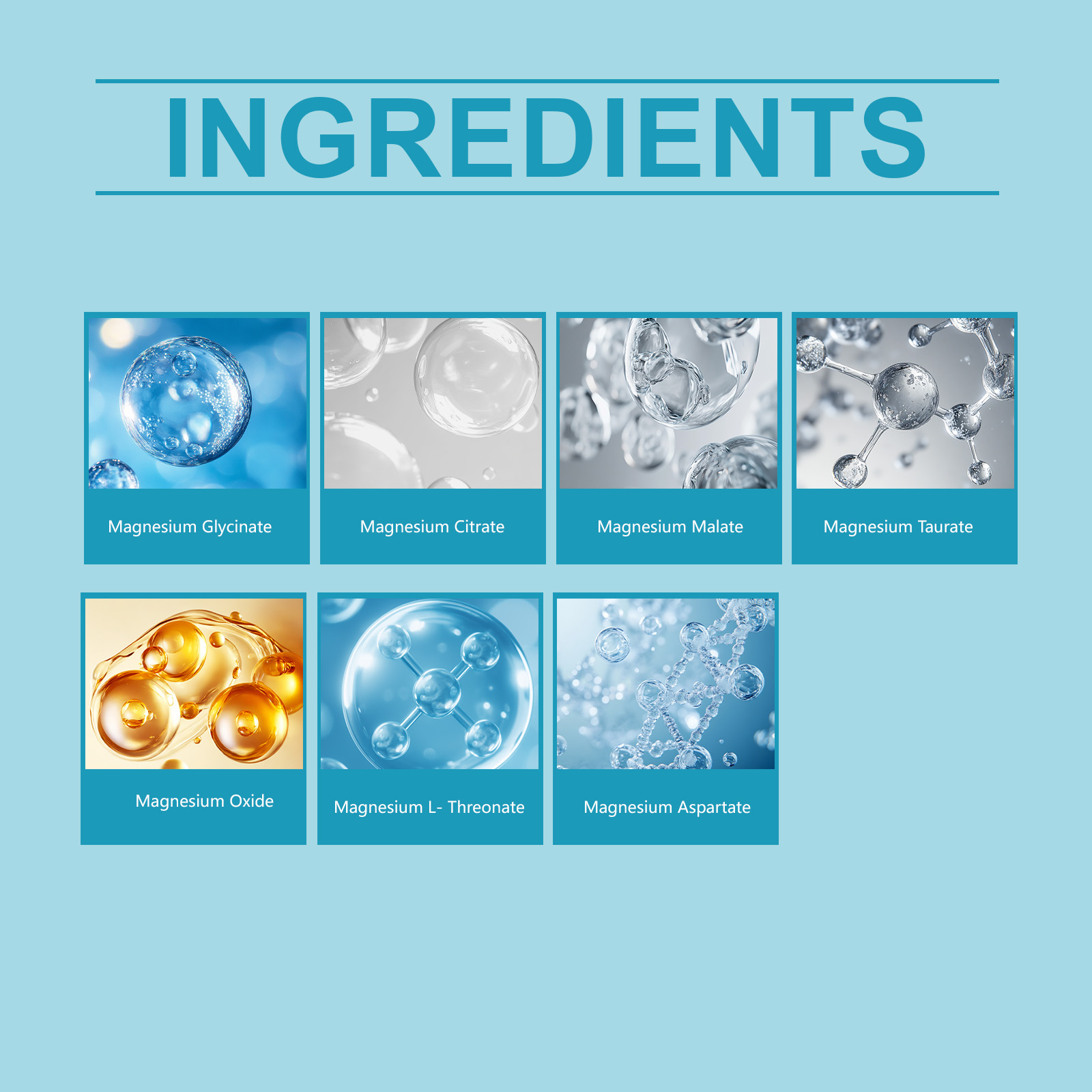 Luxury Magnesium Balanced Care Capsule Mild Formula Nourish Body Nutrition Supplement Daily Care