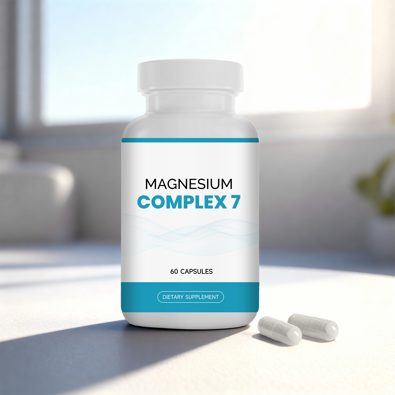 Luxury Magnesium Balanced Care Capsule Mild Formula Nourish Body Nutrition Supplement Daily Care