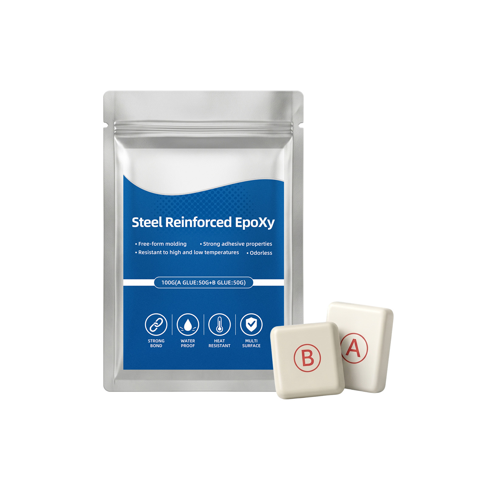 Multi Functional Ab Repair Glue Convenient Industrial Household Adhesive Metal Plastic Wood Crack Universal Mending