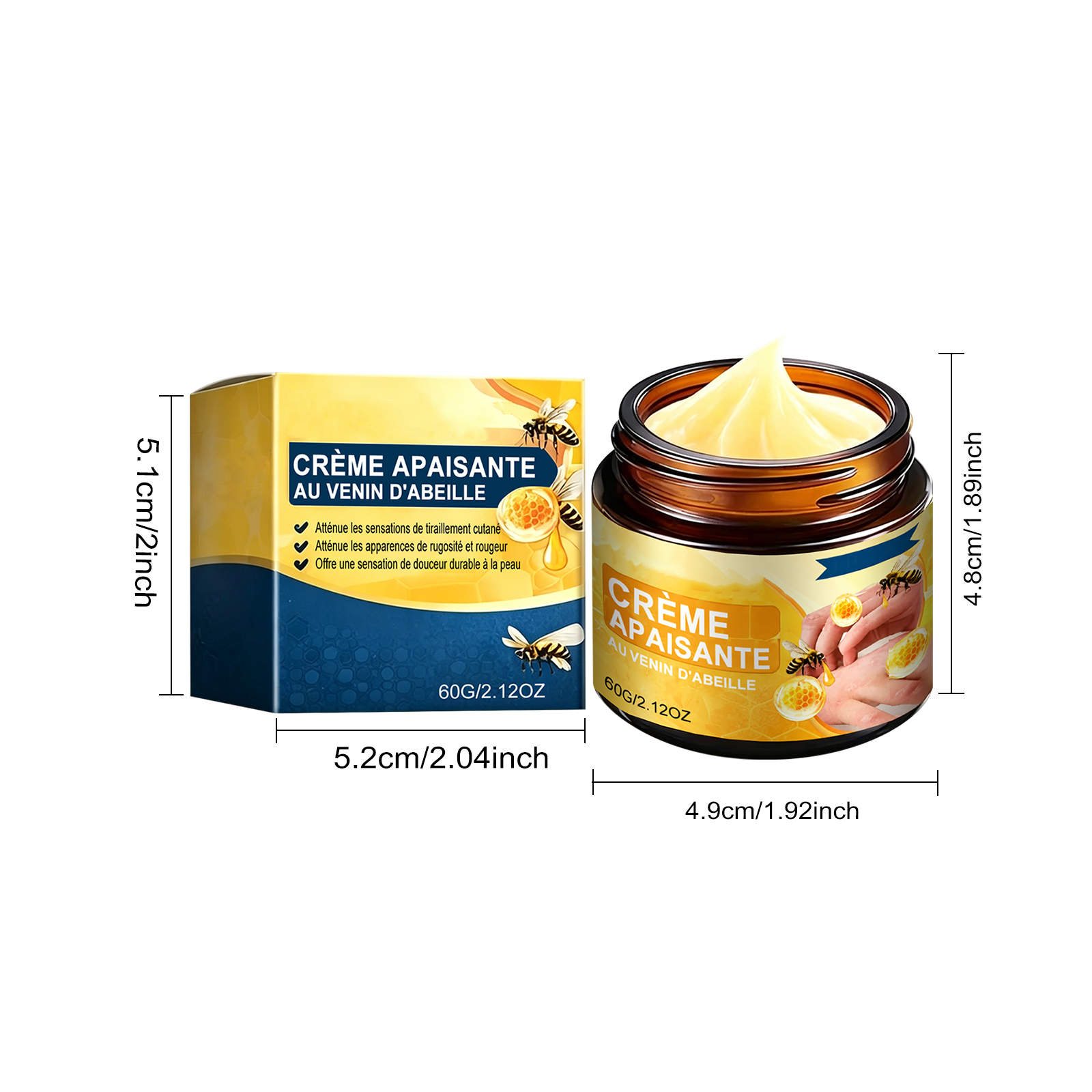 Skin Soothing Cream Gentle Repair Moisturizing For Face Body Sensitive Skin Daily Care