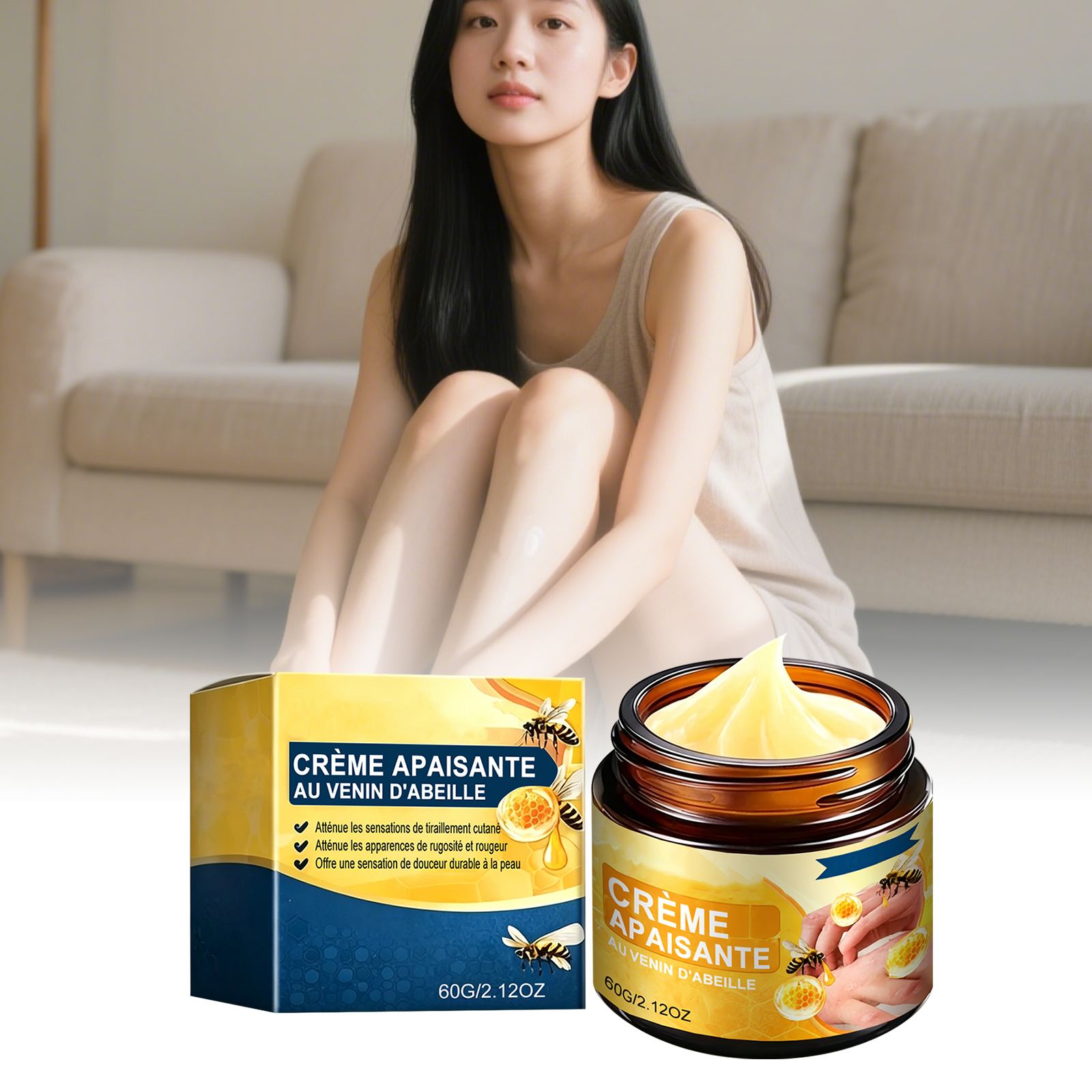 Skin Soothing Cream Gentle Repair Moisturizing For Face Body Sensitive Skin Daily Care