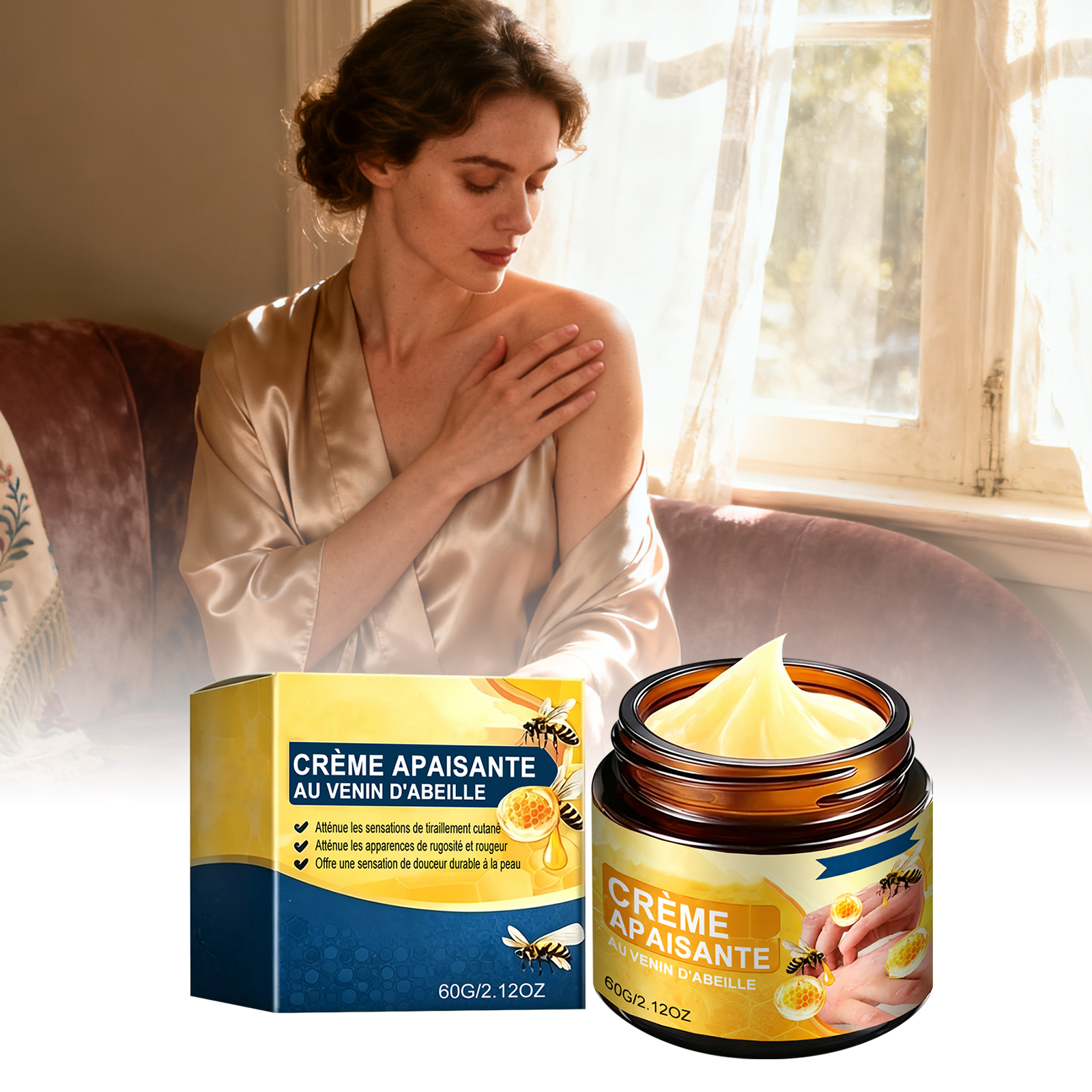 Skin Soothing Cream Gentle Repair Moisturizing For Face Body Sensitive Skin Daily Care