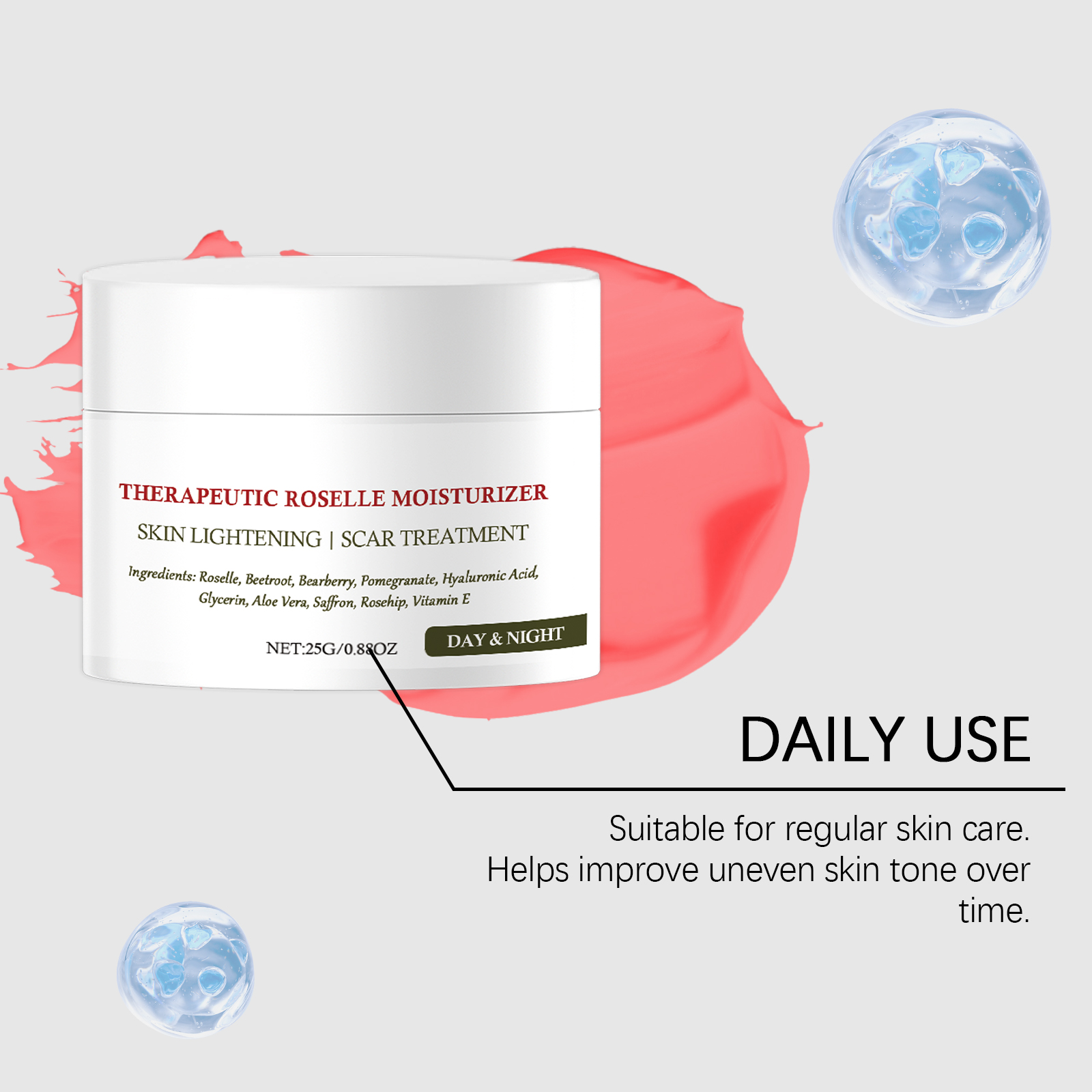 Skin Care Moisturizing Cream Mild Ingredients Nourish Soften Delicate Body Skin Daily Care Lotion