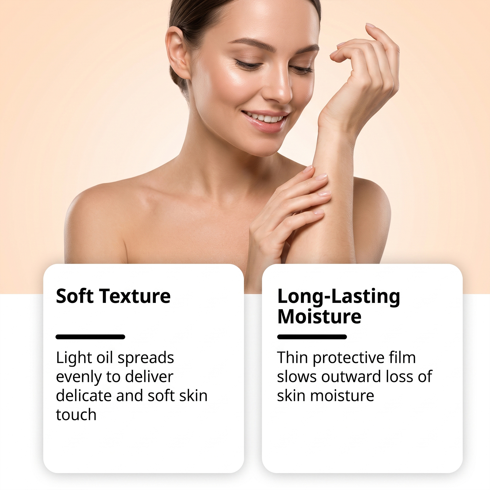 Smooth Body Oil Mild Ingredients Nourish Skin Moisturize Delicate Hydrate Refreshing Daily Care Oil