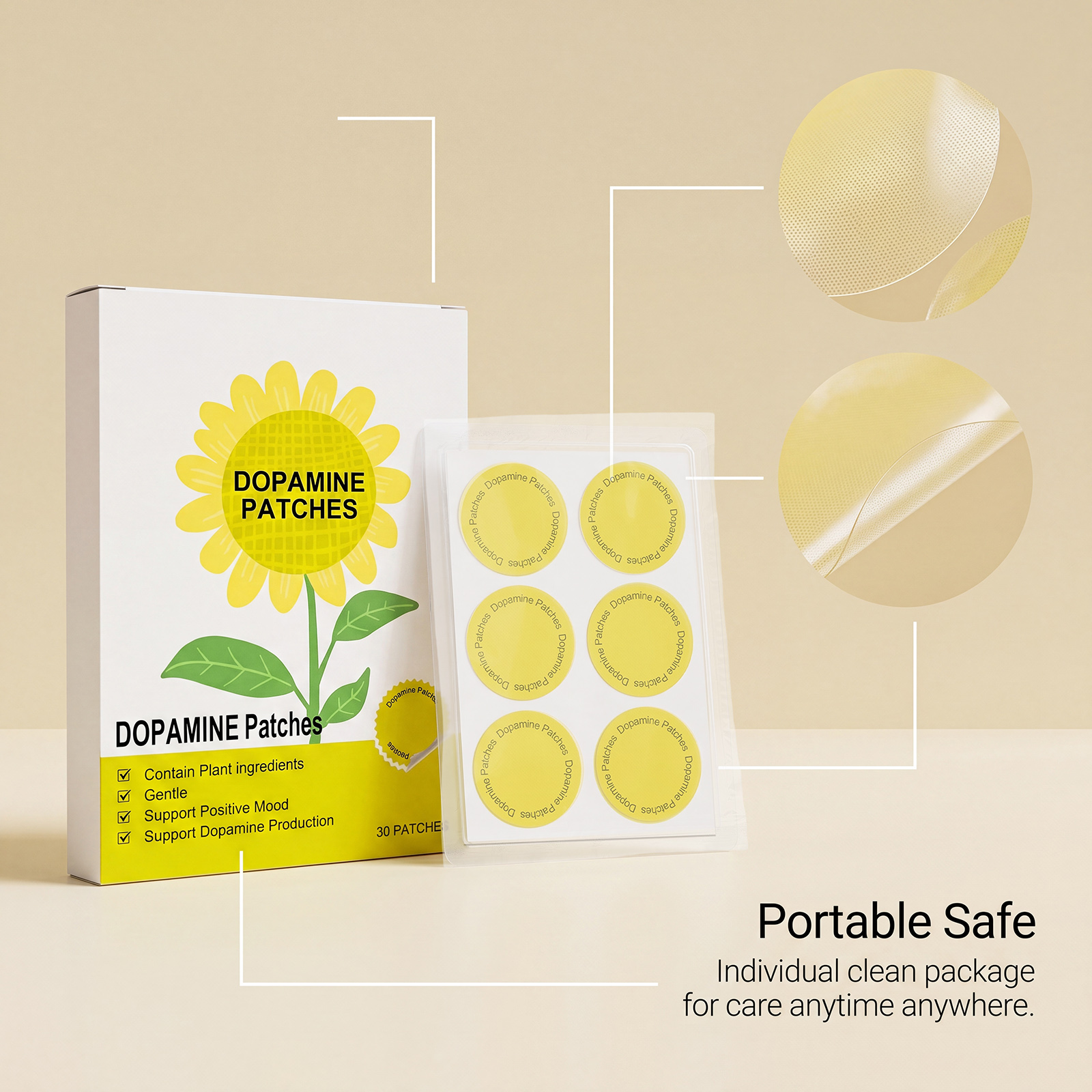 Body Care Patch Mild Nurture Soft Thin Close Fresh Daily Skin Protection Sticker